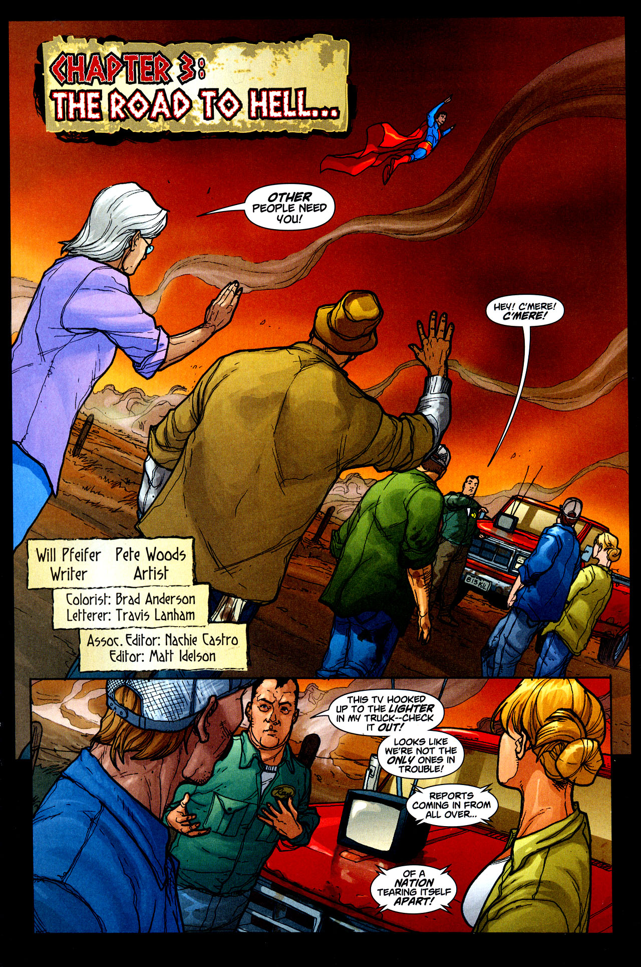 Read online Amazons Attack comic -  Issue #3 - 4