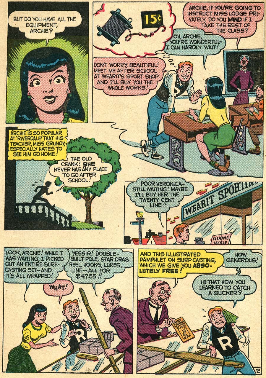 Read online Pep Comics comic -  Issue #57 - 4