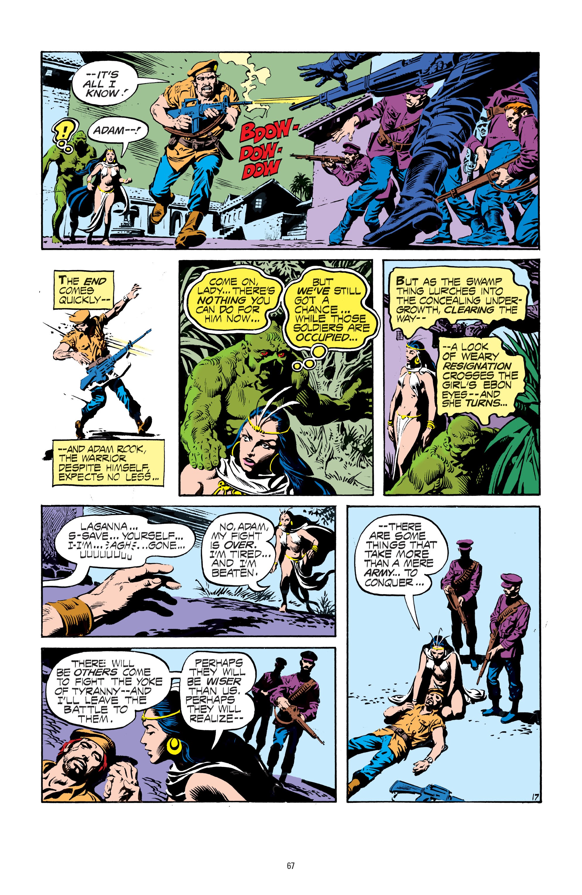 Read online Swamp Thing: The Bronze Age comic -  Issue # TPB 2 (Part 1) - 64