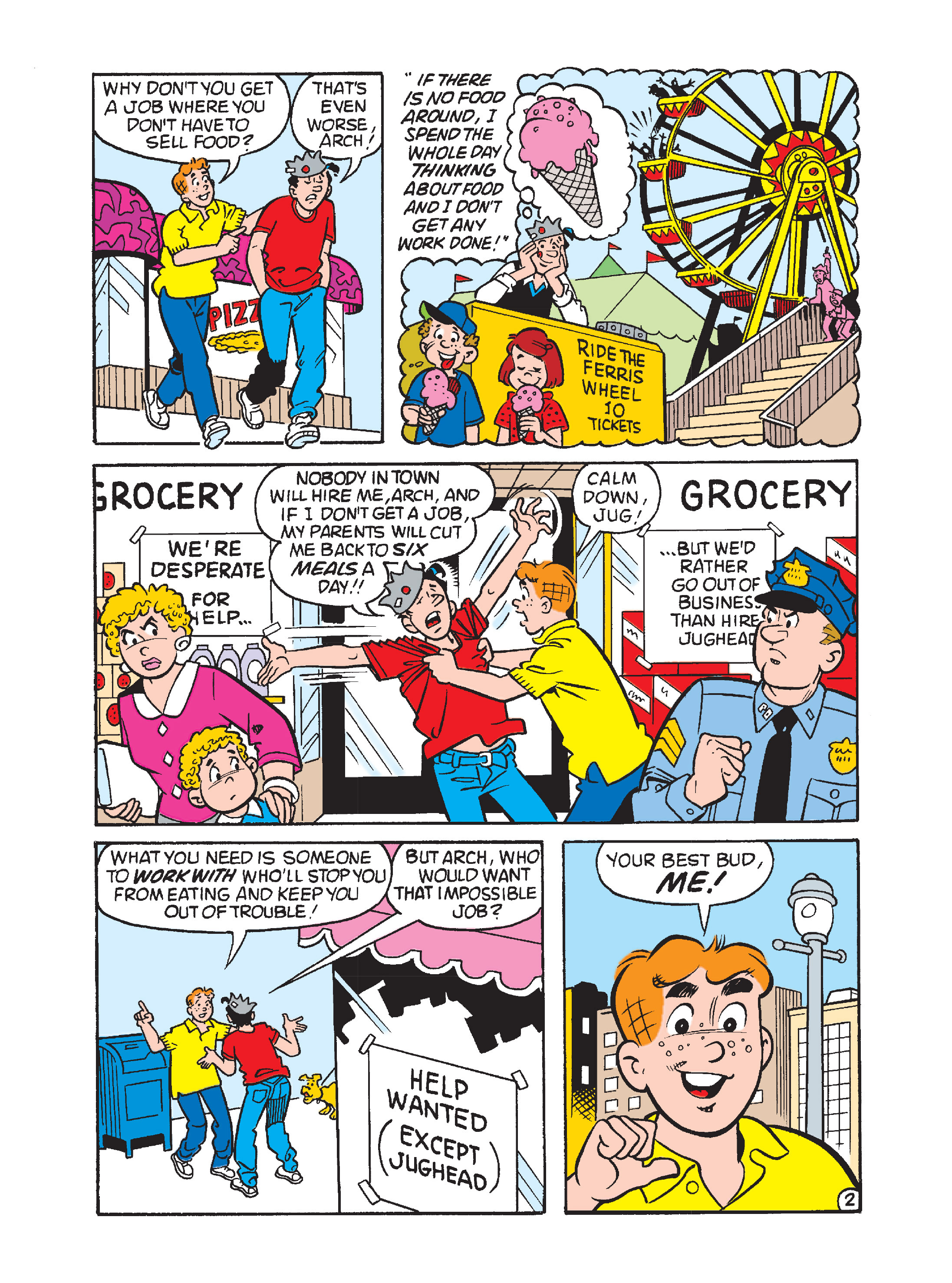 Read online Archie's Funhouse Double Digest comic -  Issue #6 - 118