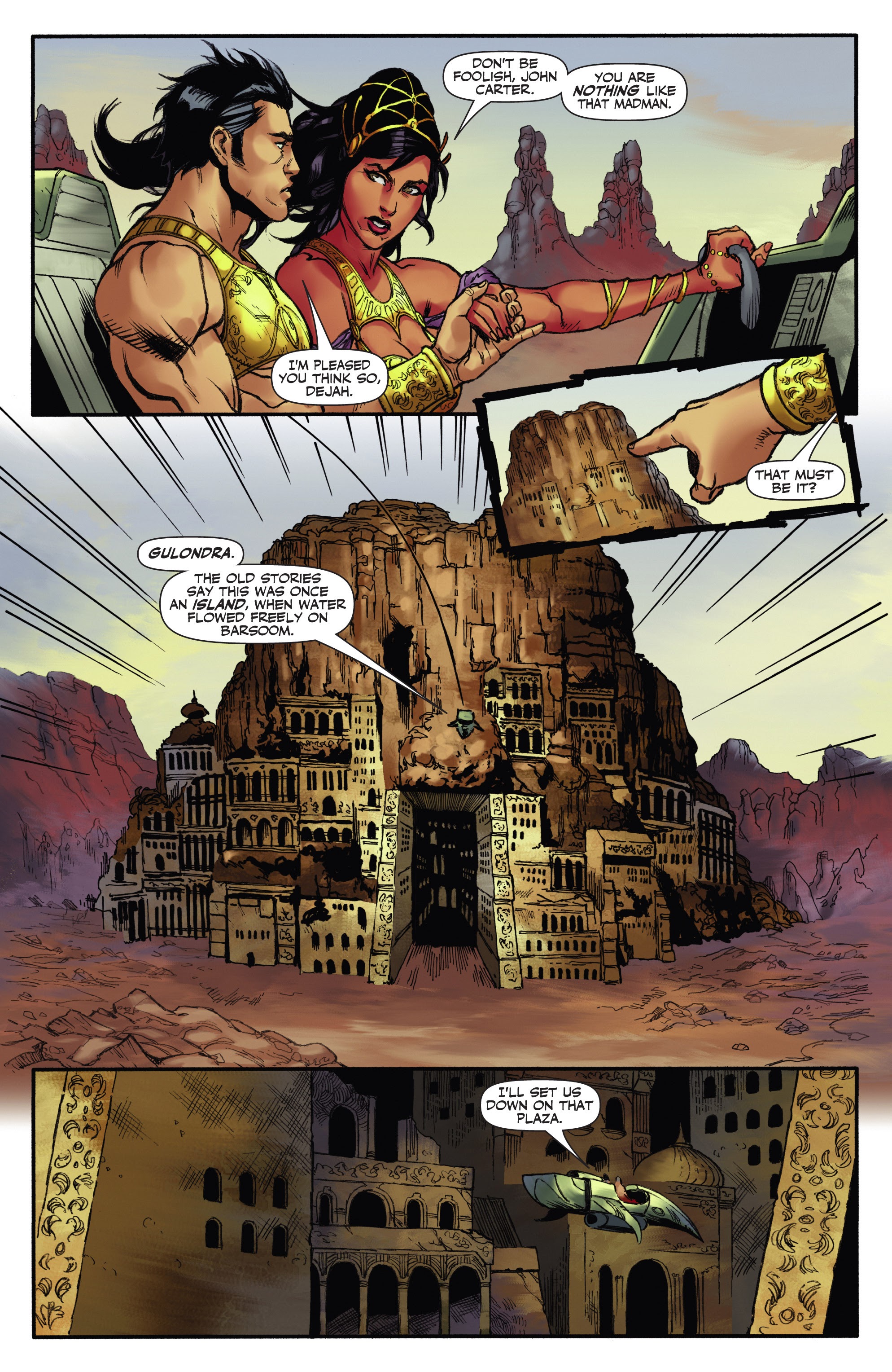 Read online John Carter, Warlord of Mars (2014) comic -  Issue #7 - 10