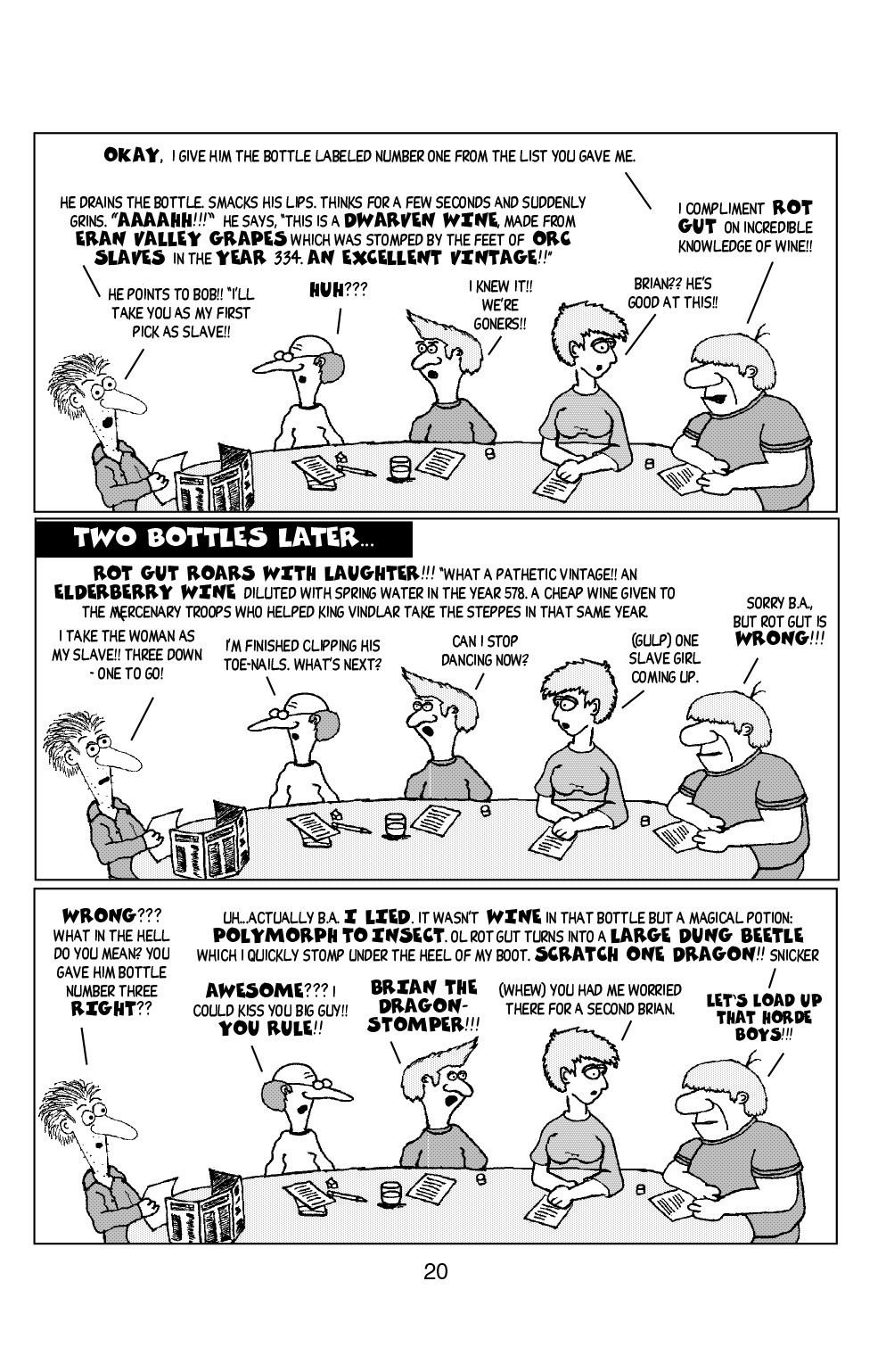 Read online Knights of the Dinner Table comic -  Issue #7 - 22