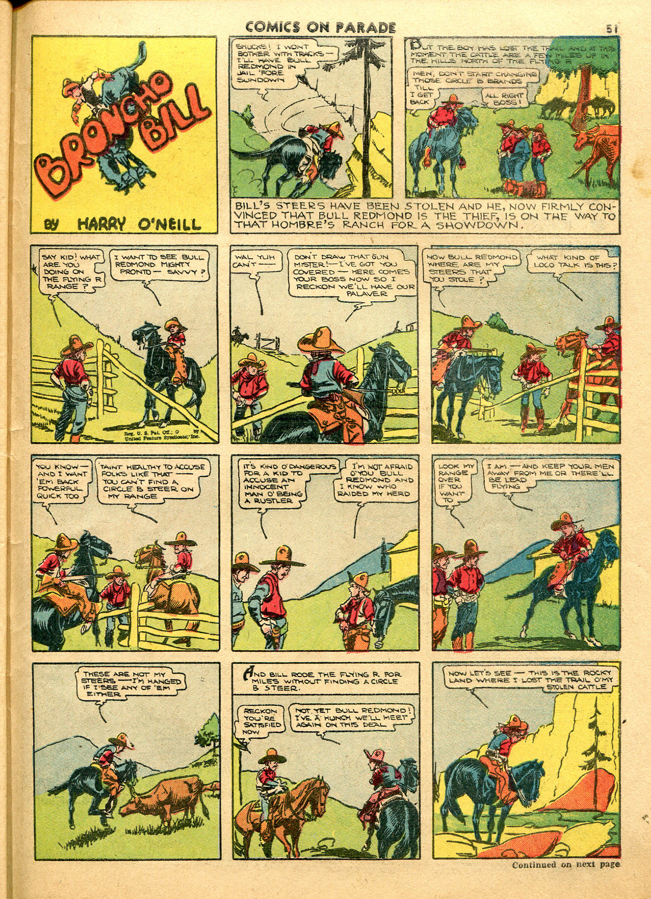 Read online Comics on Parade comic -  Issue #28 - 53