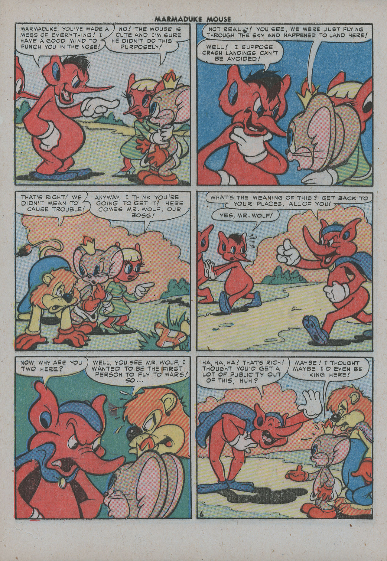 Read online Marmaduke Mouse comic -  Issue #28 - 9