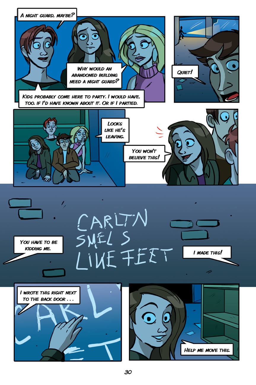 Read online Five Nights At Freddy's comic -  Issue # The Silver Eyes (Part 1) - 32