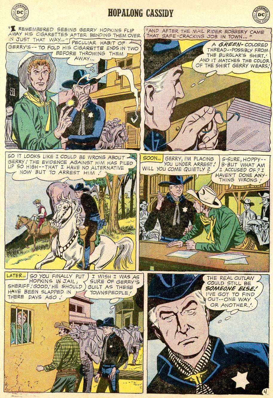 Read online Hopalong Cassidy comic -  Issue #126 - 6