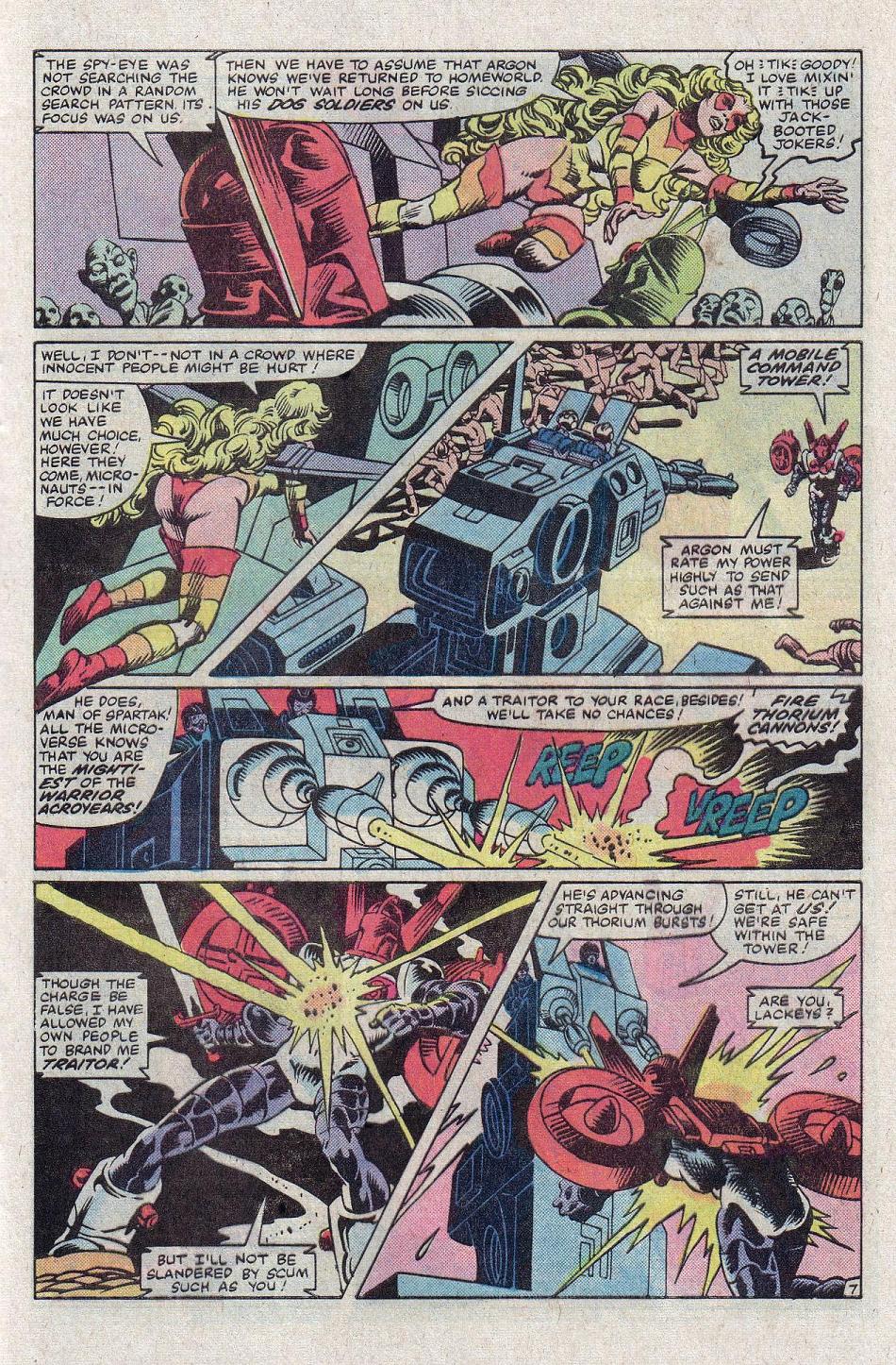 Read online Micronauts (1979) comic -  Issue #43 - 8