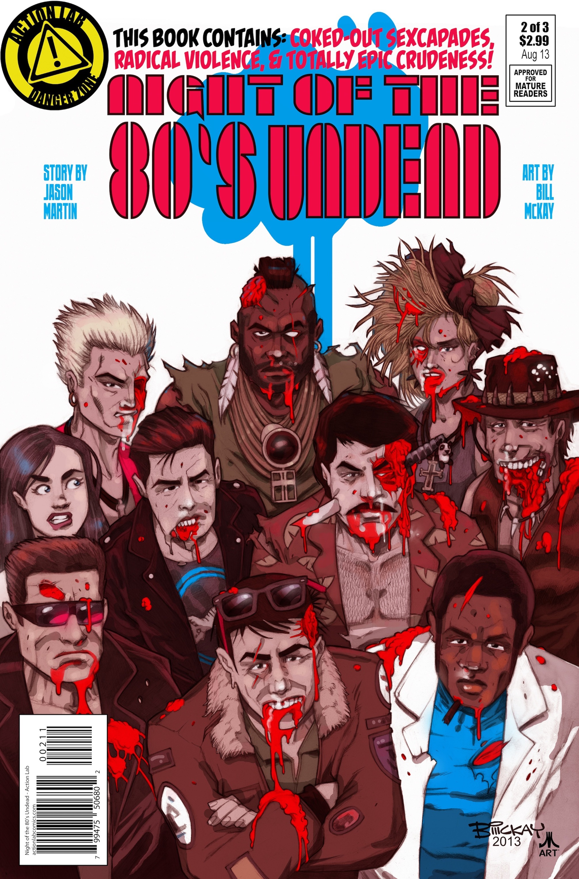 Read online Night of the 80's Undead comic -  Issue # TPB - 33