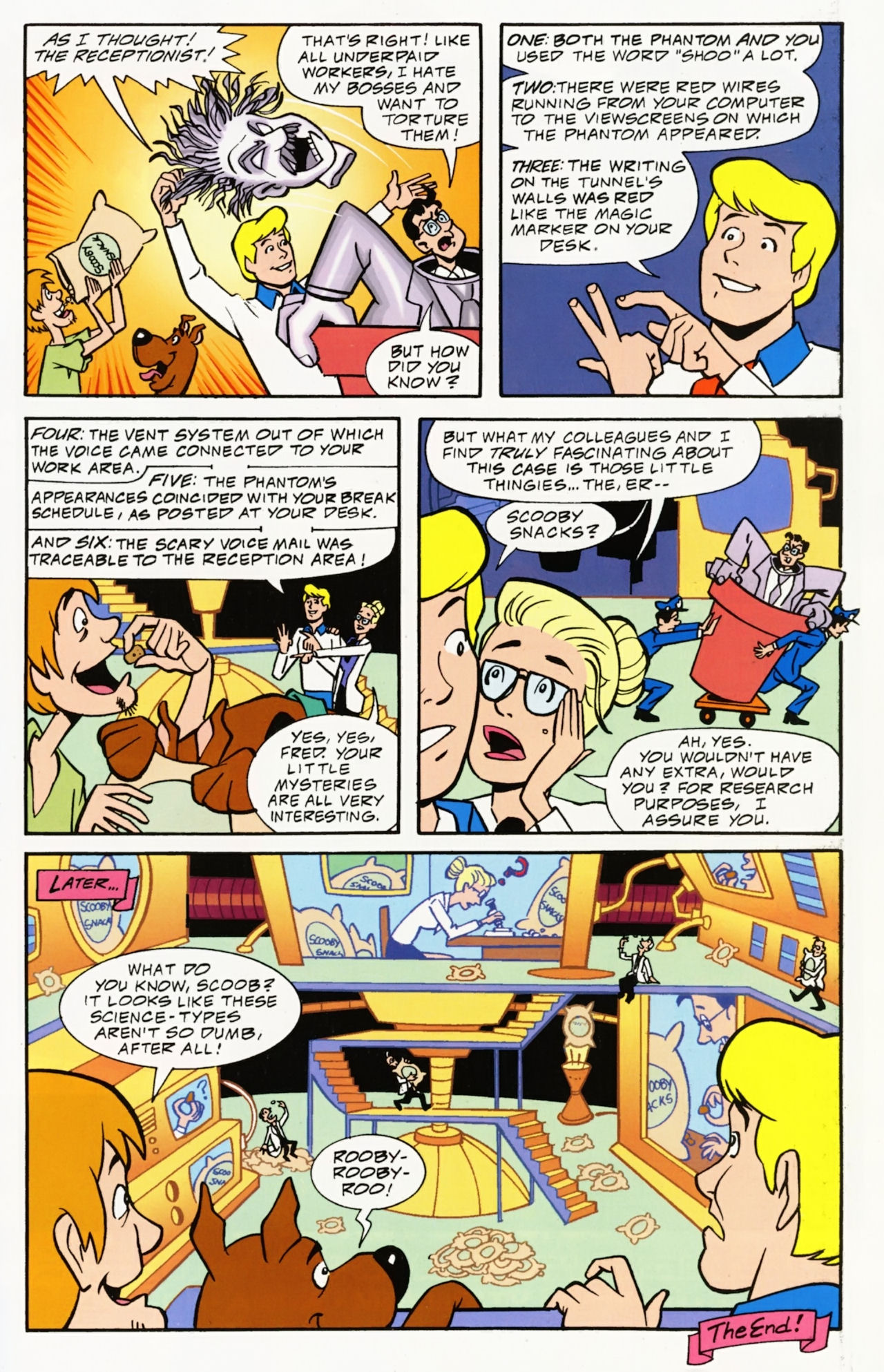 Read online Scooby-Doo: Where Are You? comic -  Issue #6 - 33