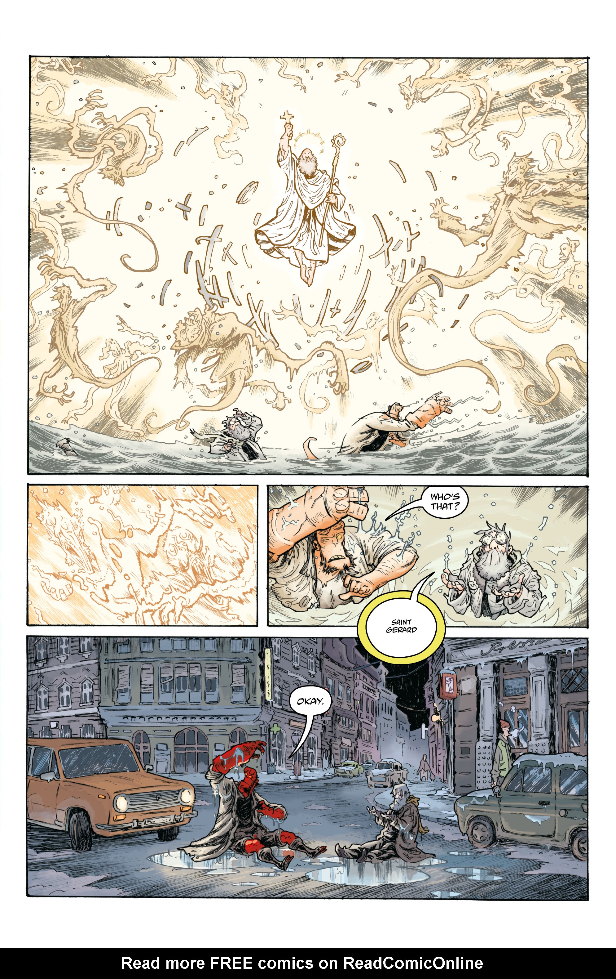 Read online Hellboy and the B.P.R.D.: Time is a River comic -  Issue # Full - 21
