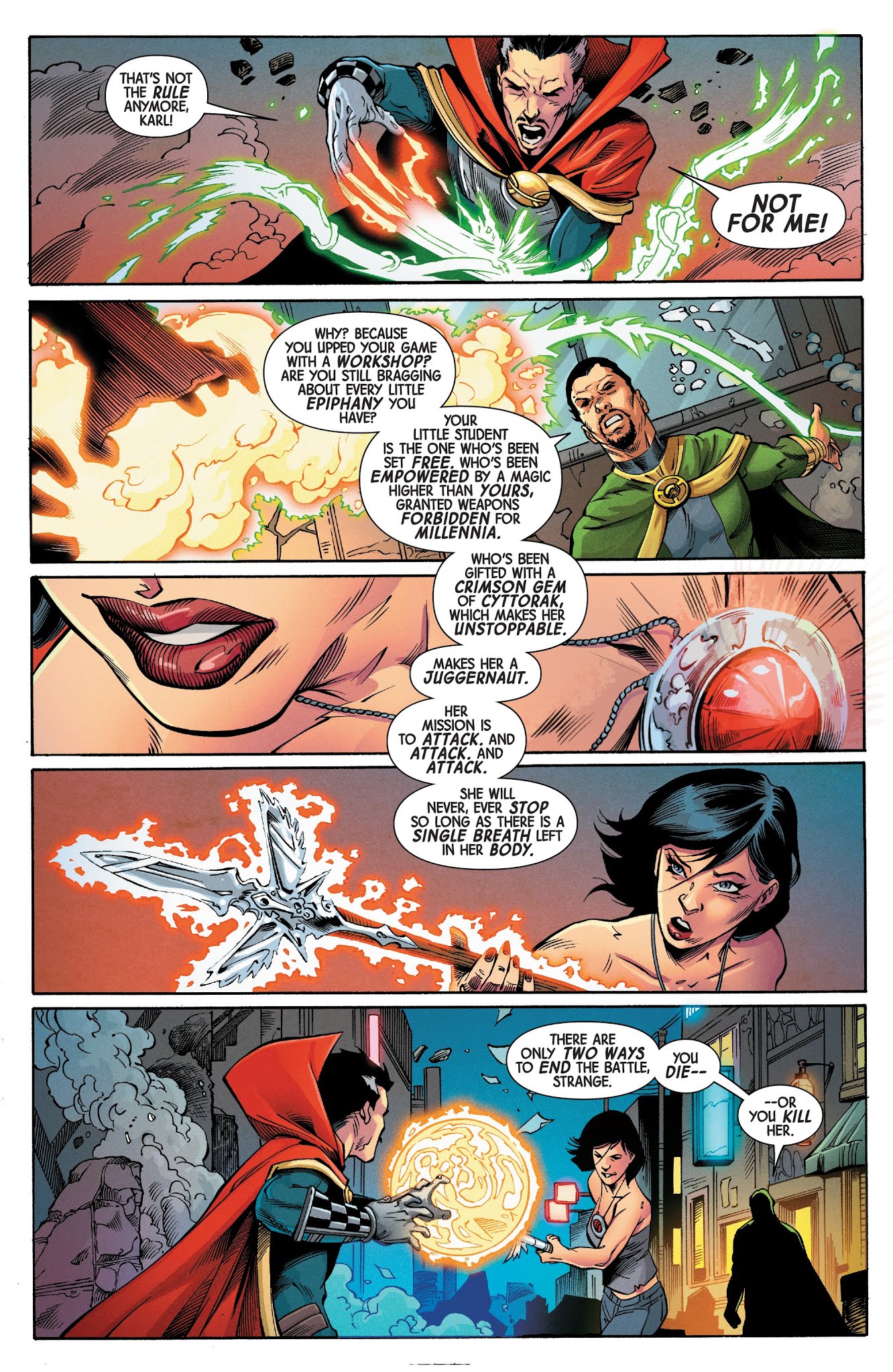 Read online Doctor Strange (2018) comic -  Issue #8 - 5