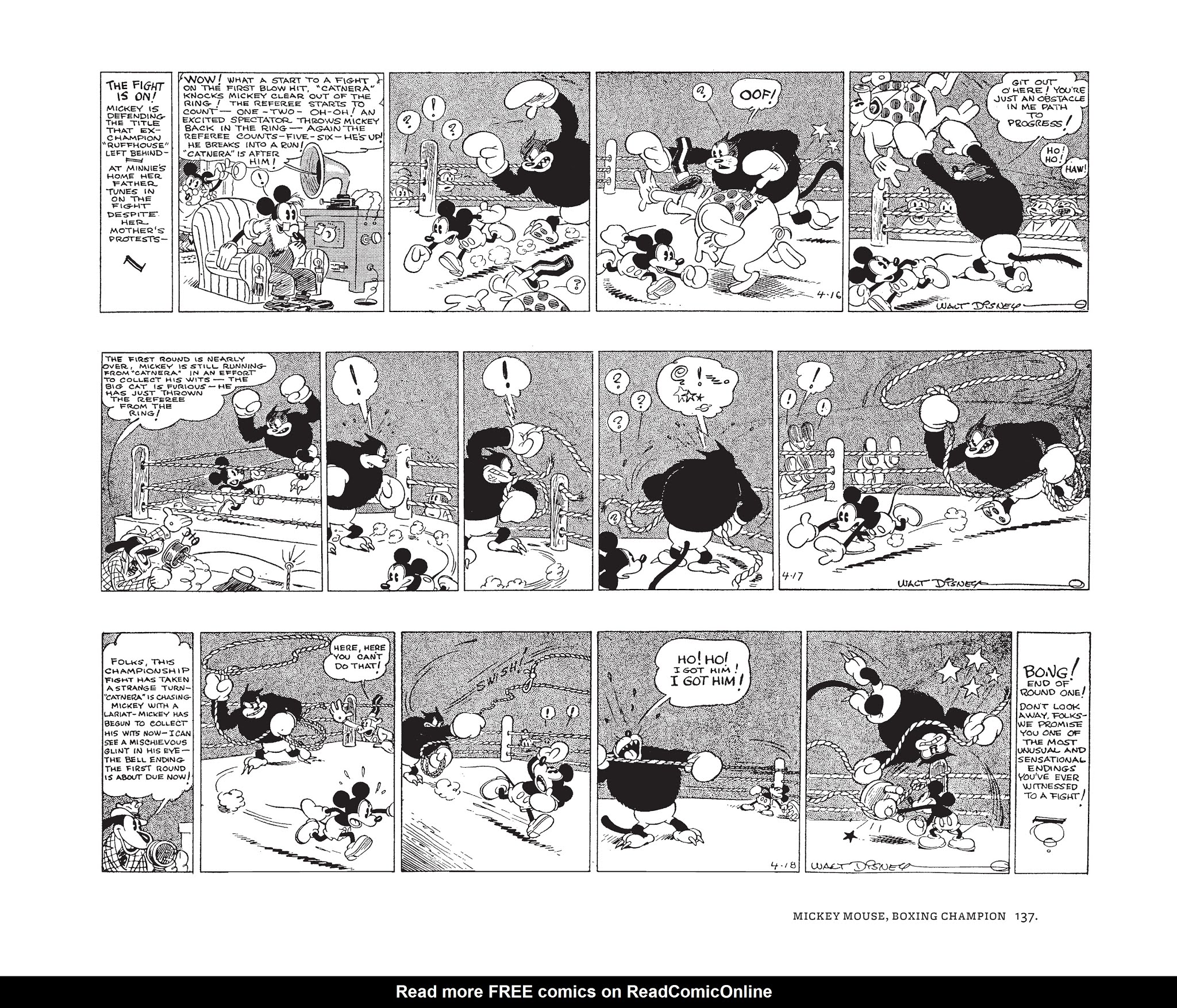 Read online Walt Disney's Mickey Mouse by Floyd Gottfredson comic -  Issue # TPB 1 (Part 2) - 37