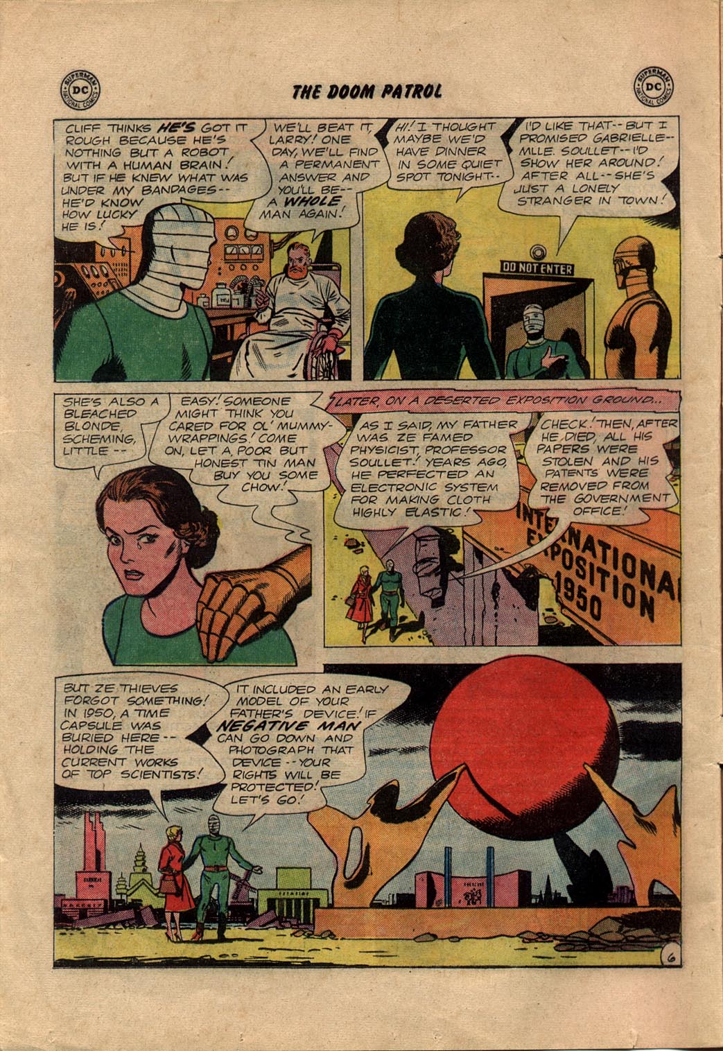 Read online Doom Patrol (1964) comic -  Issue #87 - 8