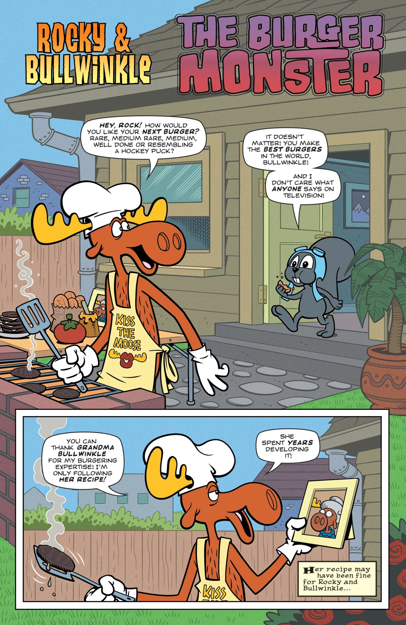 Read online Rocky and Bullwinkle comic -  Issue #4 - 5