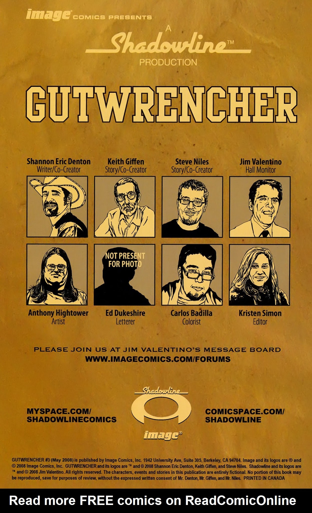 Read online Gutwrencher comic -  Issue #3 - 2