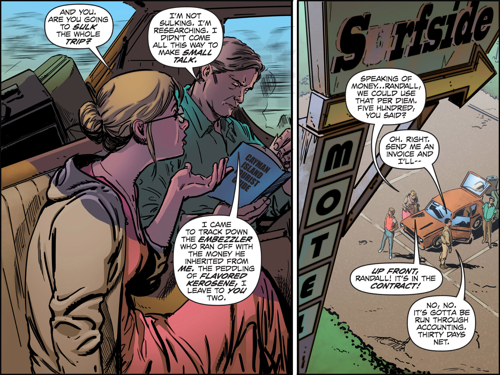 Read online Insufferable: On the Road comic -  Issue #1 - 22