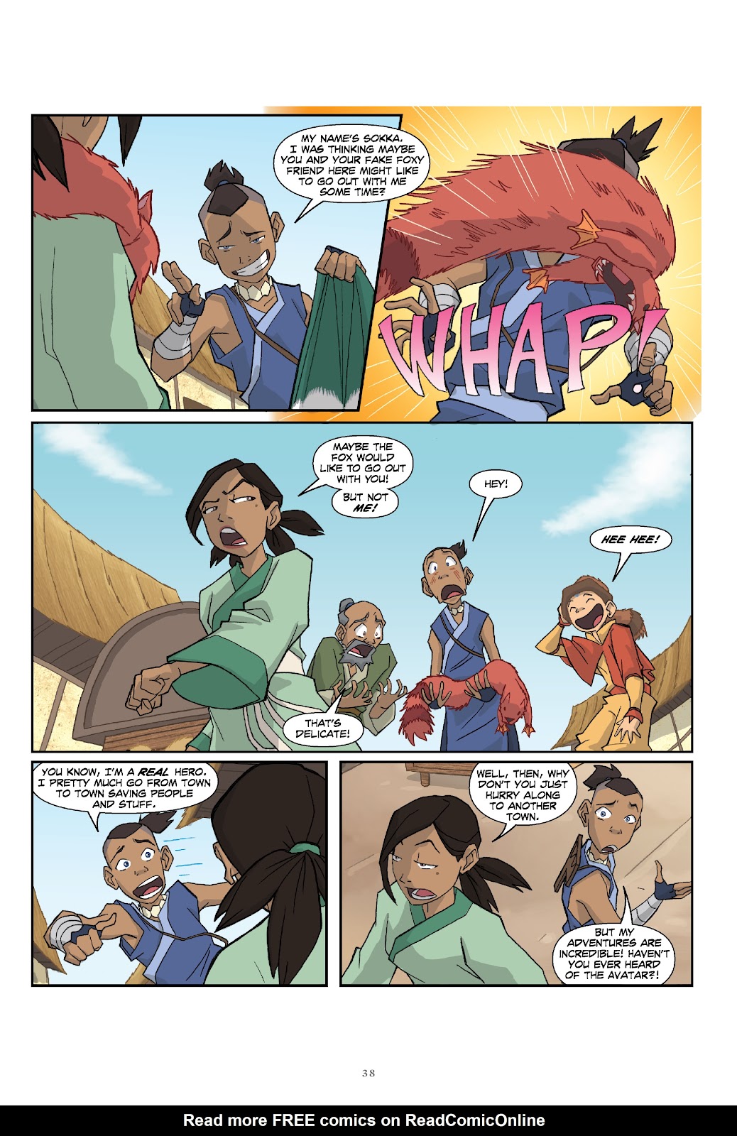 Nickelodeon Avatar: The Last Airbender–The Lost Adventures & Team Avatar Tales Library Edition issue TPB (Part 1) - Page 39