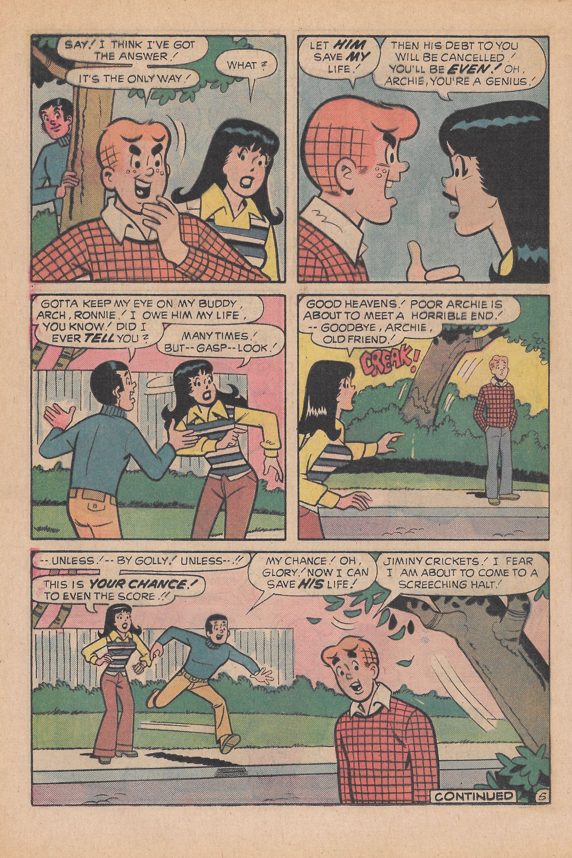 Read online Reggie and Me (1966) comic -  Issue #76 - 24