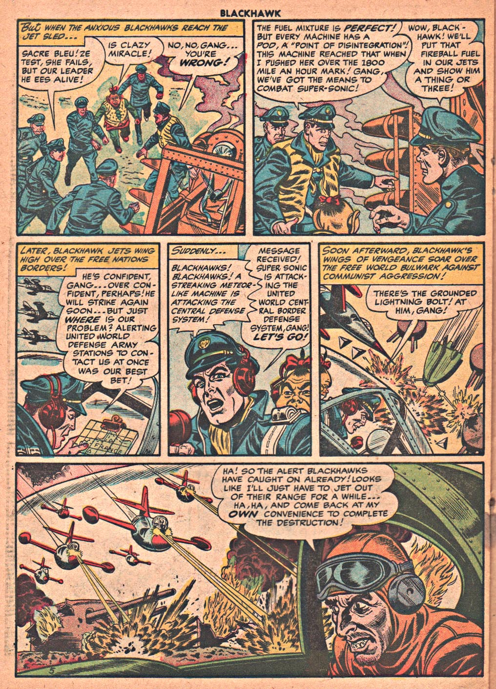 Read online Blackhawk (1957) comic -  Issue #85 - 30