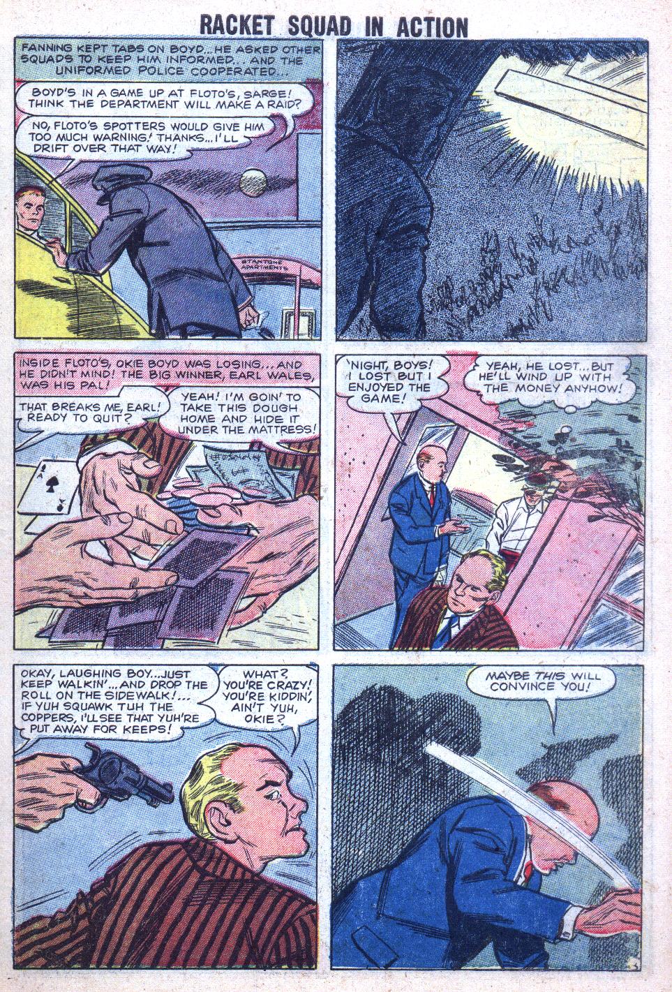 Read online Racket Squad in Action comic -  Issue #29 - 13