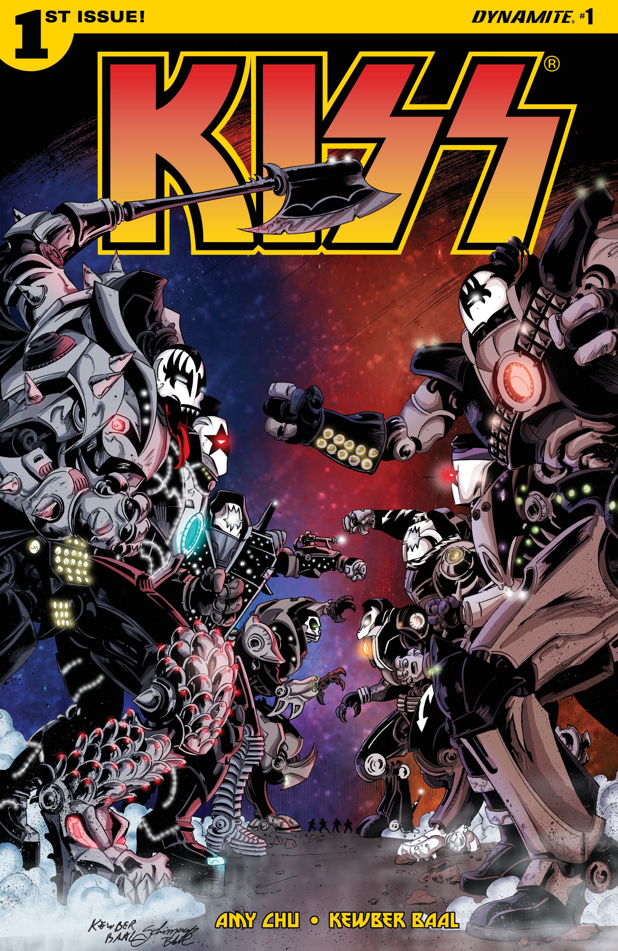 Read online KISS comic -  Issue #1 - 6