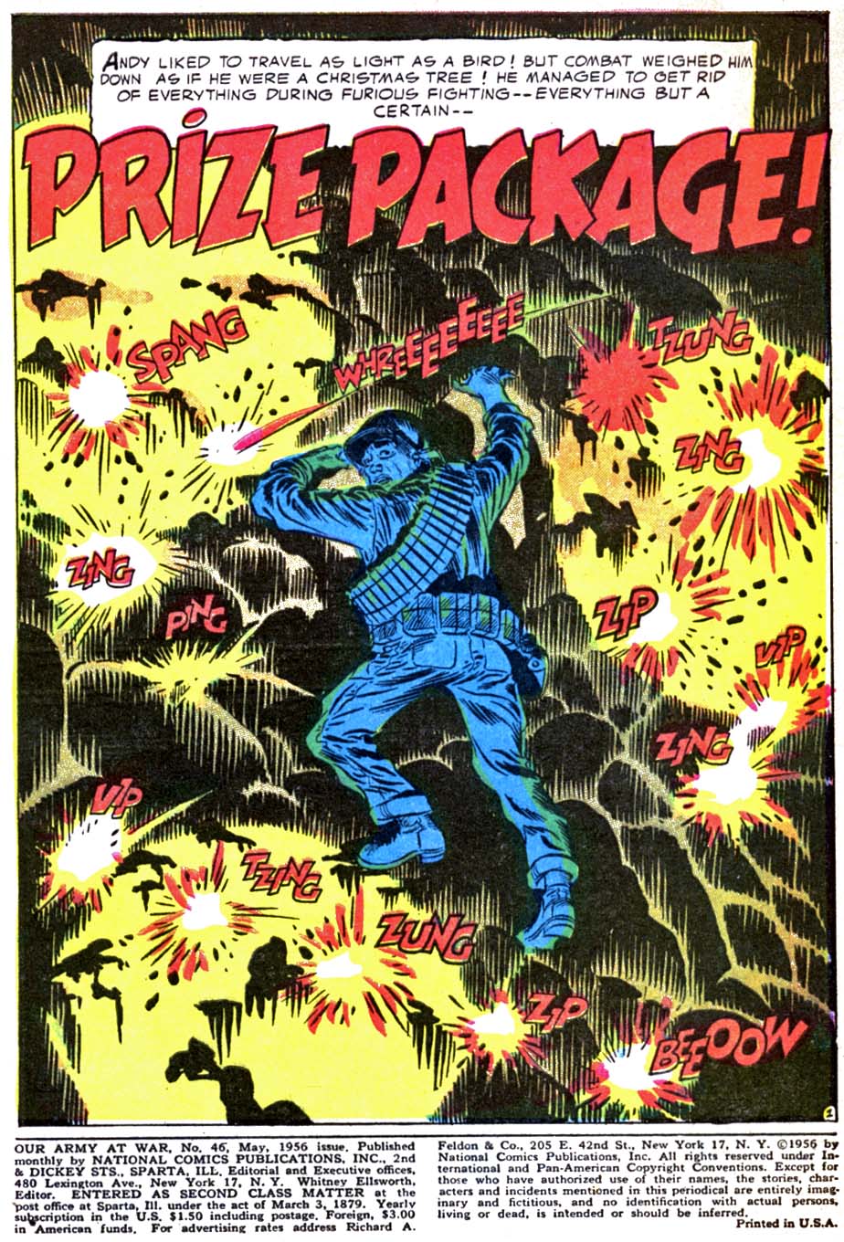 Read online Our Army at War (1952) comic -  Issue #46 - 3