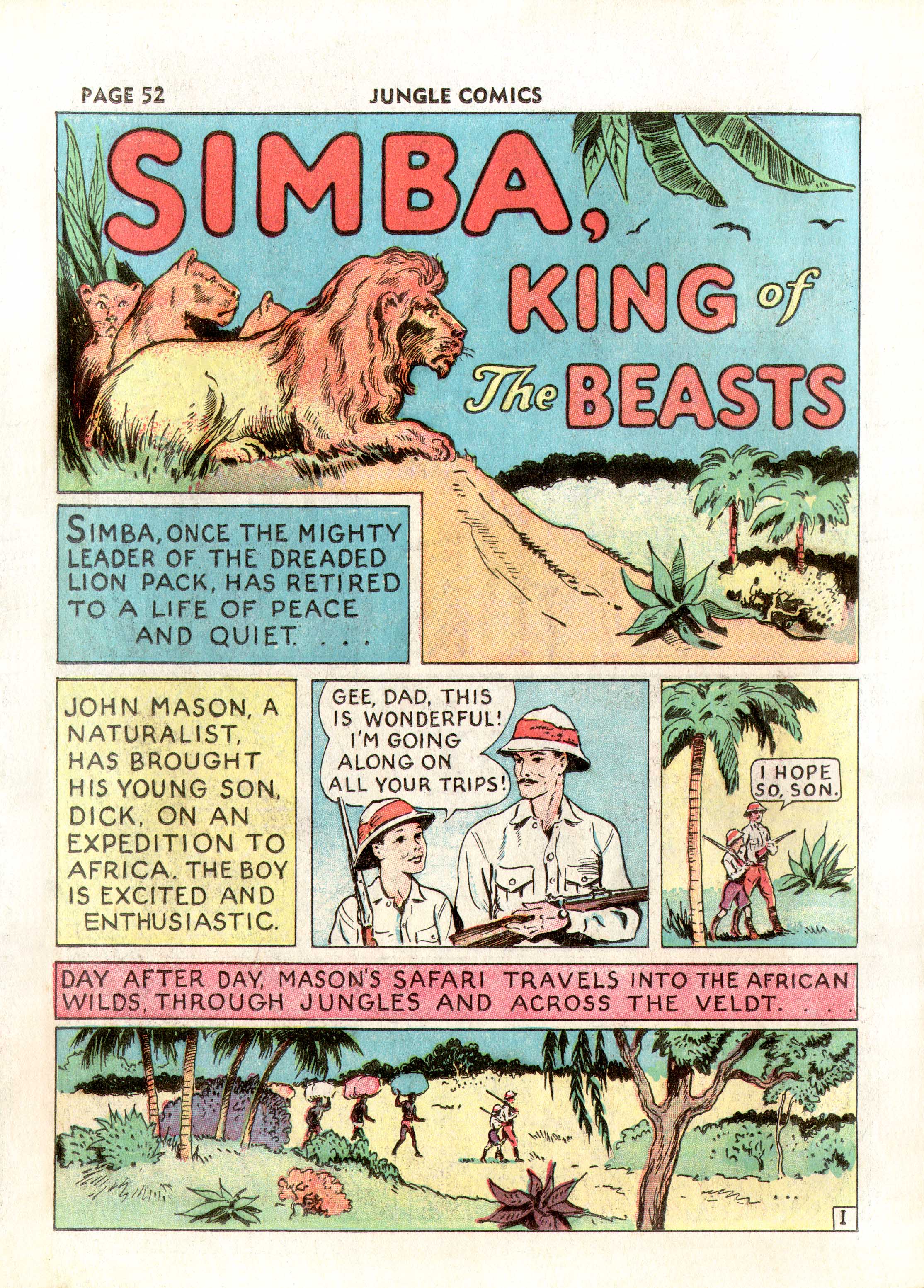 Read online Jungle Comics comic -  Issue #2 - 54