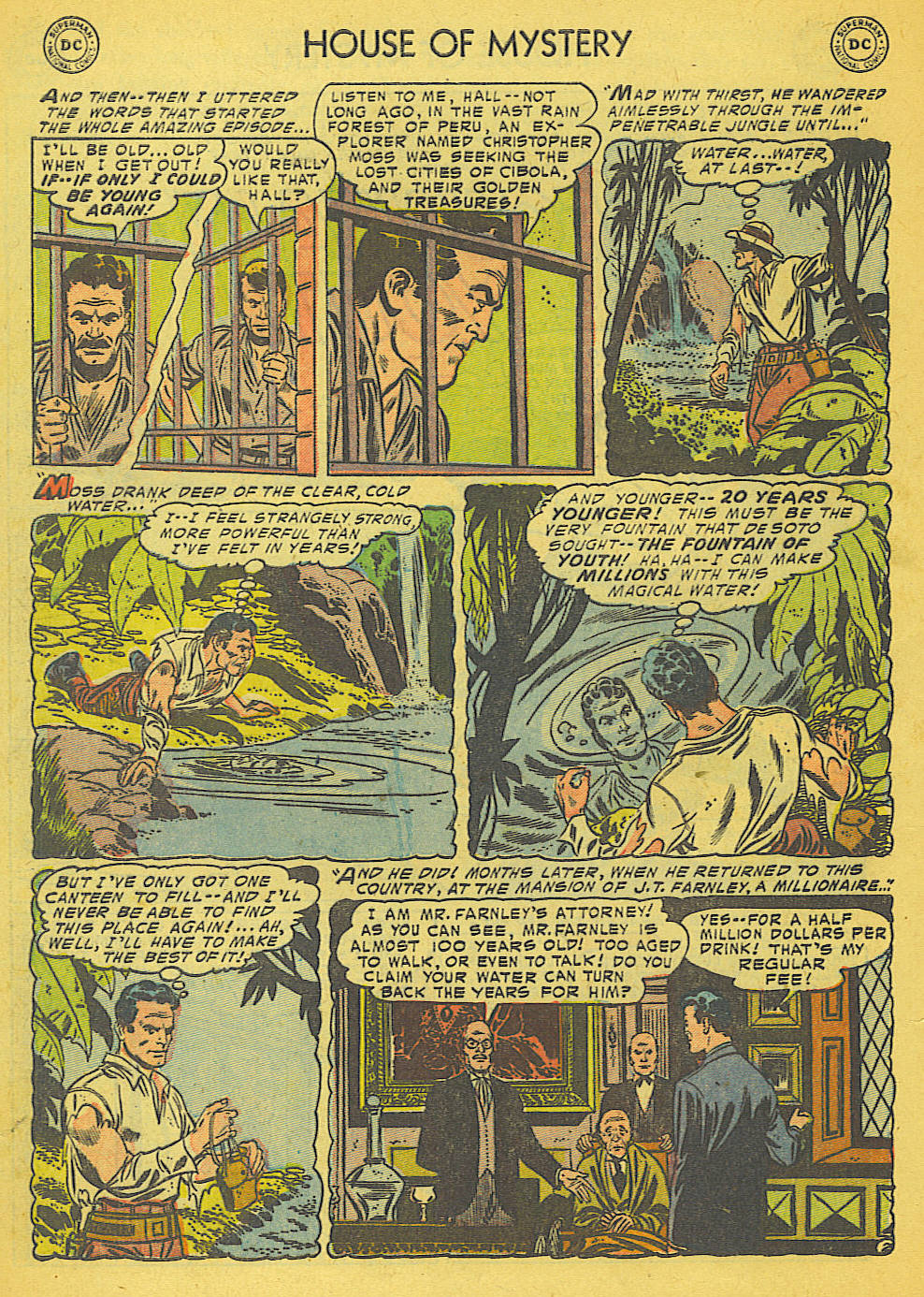 Read online House of Mystery (1951) comic -  Issue #36 - 28