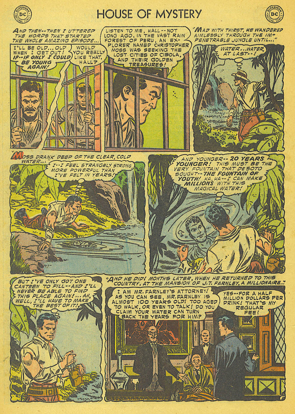 Read online House of Mystery (1951) comic -  Issue #36 - 28