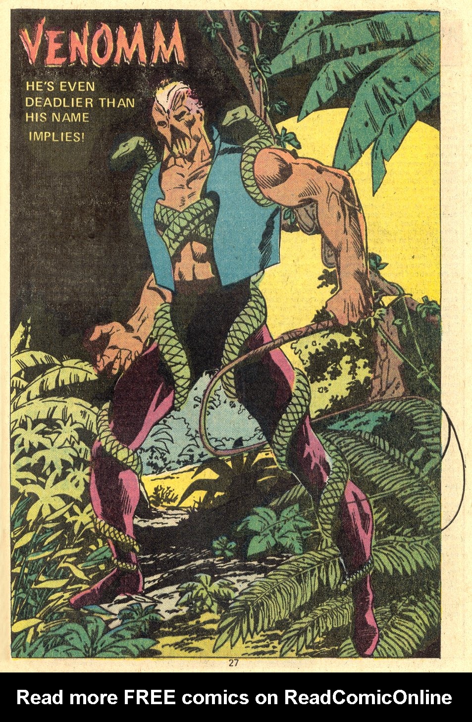 Read online Jungle Action (1972) comic -  Issue #13 - 29