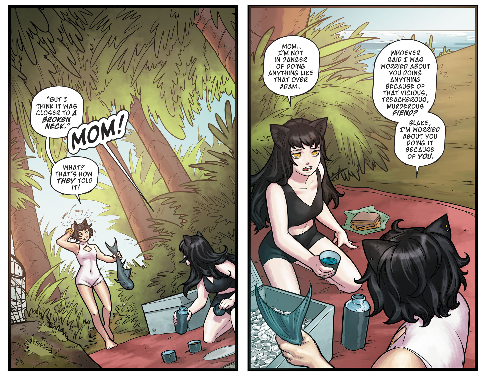 Read online RWBY comic -  Issue #8 - 12