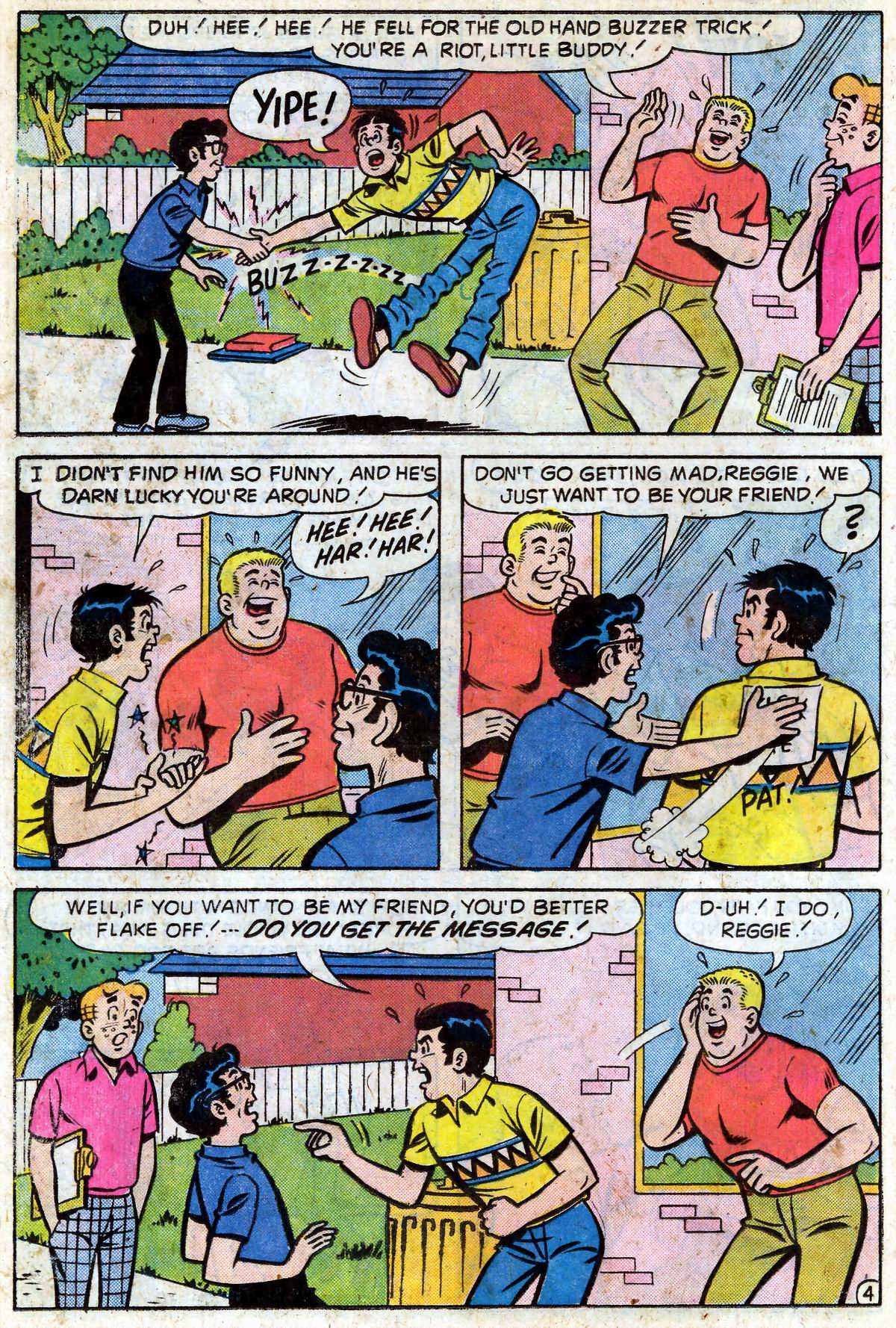 Read online Reggie and Me (1966) comic -  Issue #75 - 11