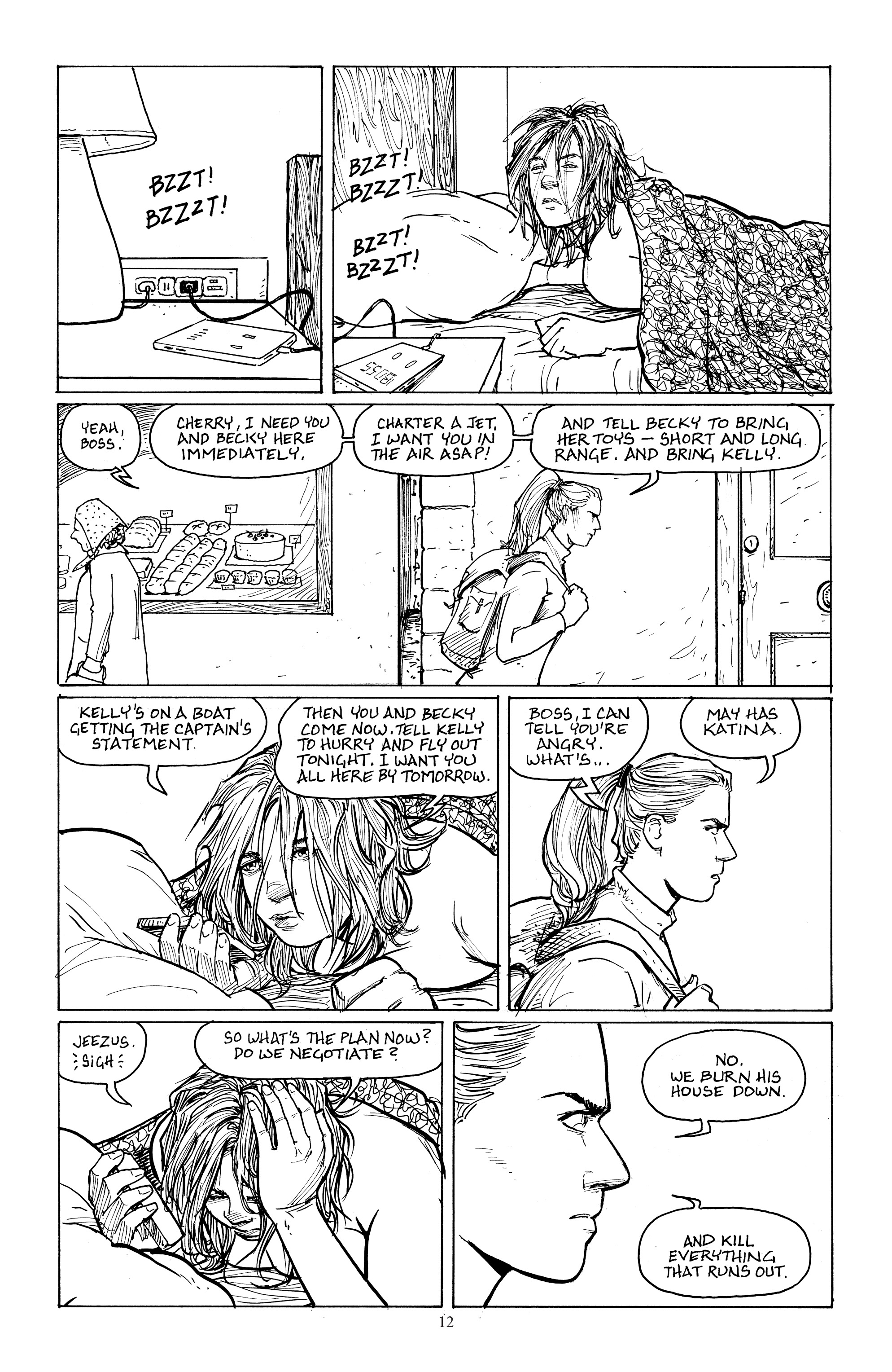 Read online Parker Girls comic -  Issue #6 - 12