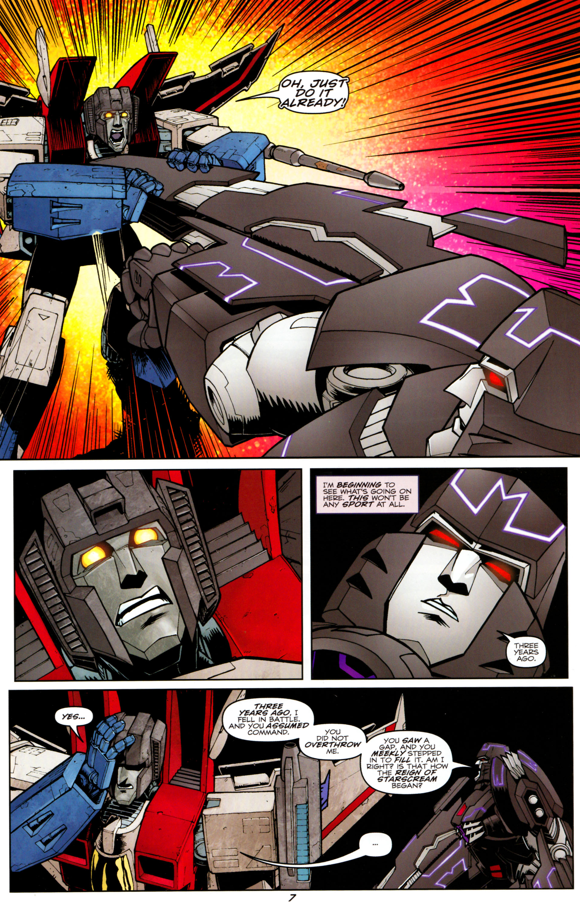Read online The Transformers Spotlight: Megatron comic -  Issue # Full - 9