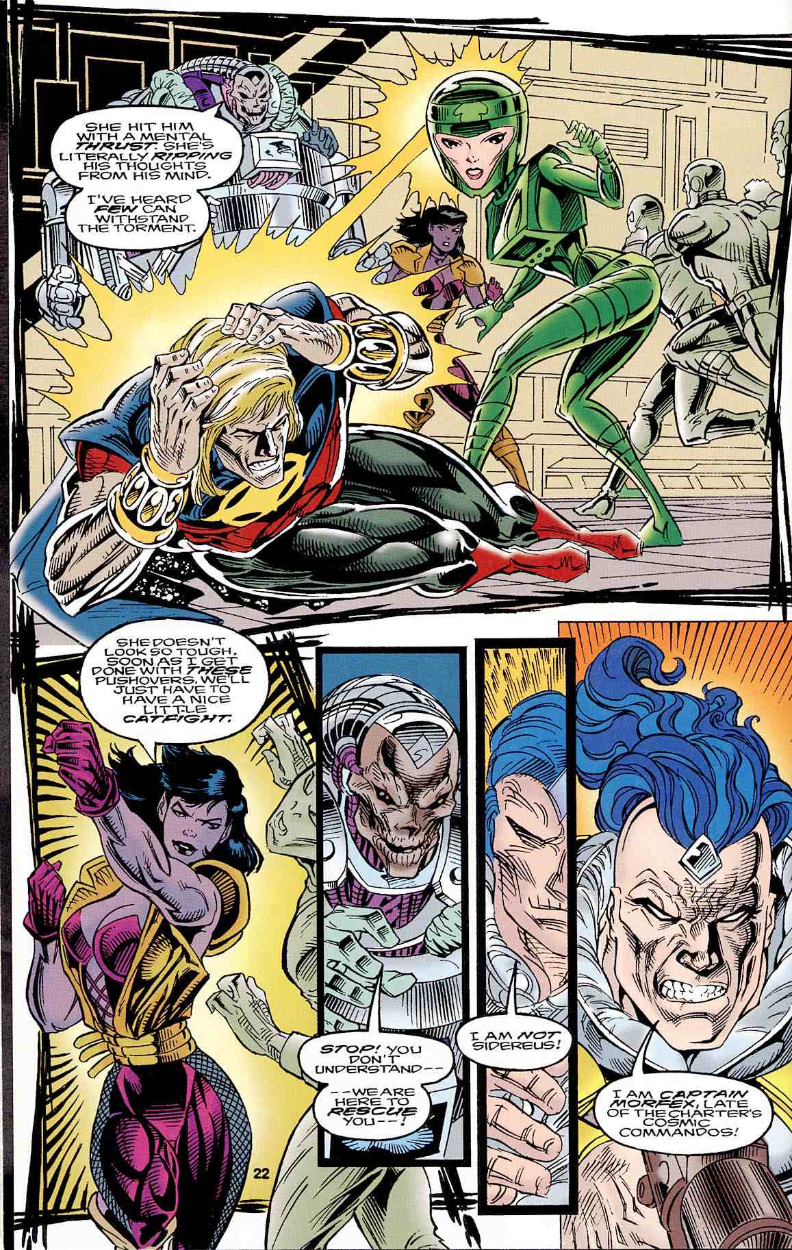 Read online Cosmic Powers Unlimited comic -  Issue #4 - 19