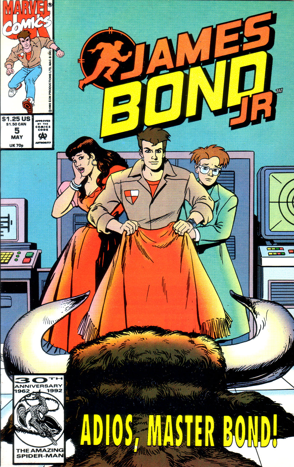 Read online James Bond Jr. comic -  Issue #5 - 1