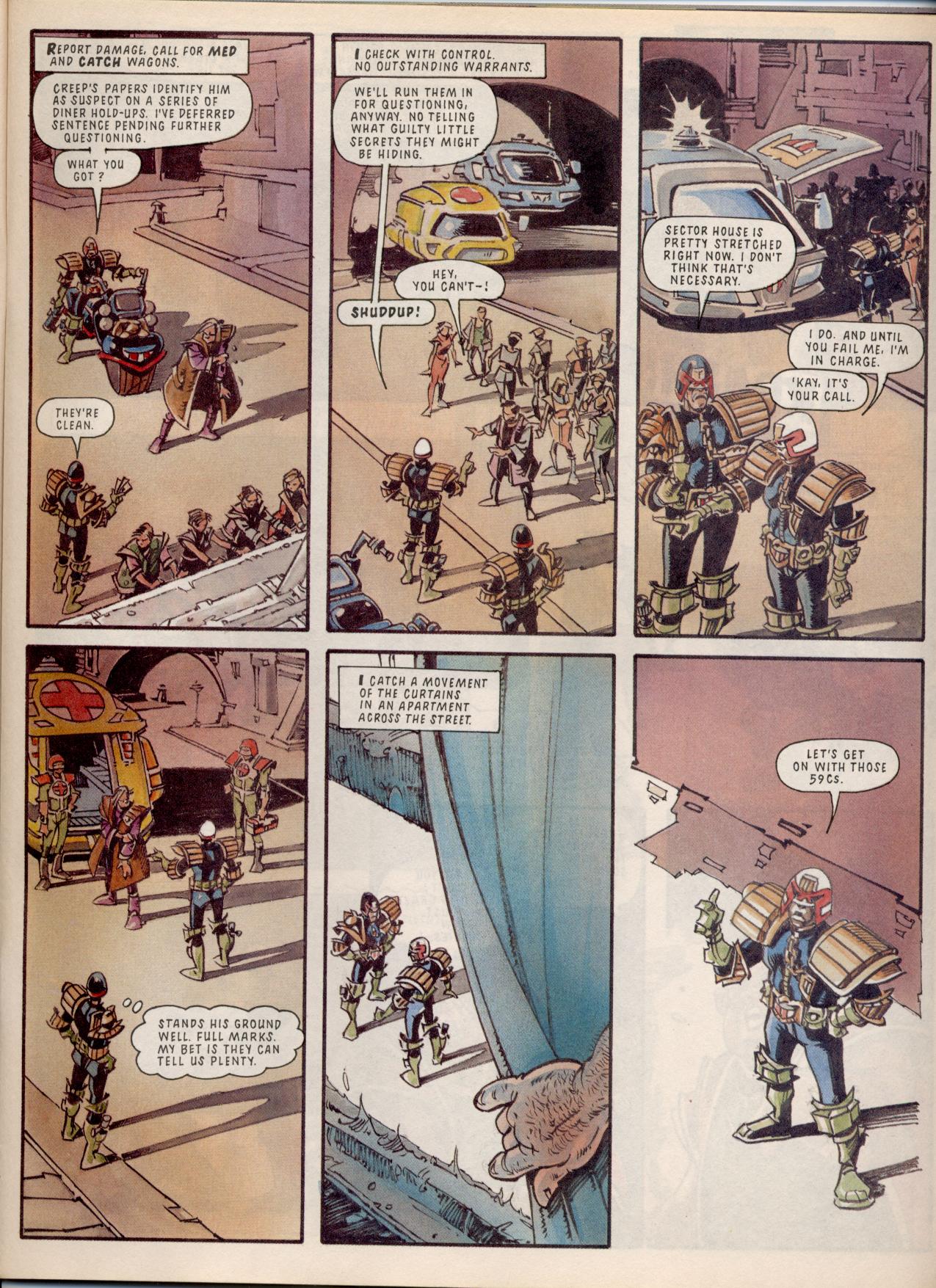 Read online Judge Dredd: The Megazine (vol. 2) comic -  Issue #50 - 9