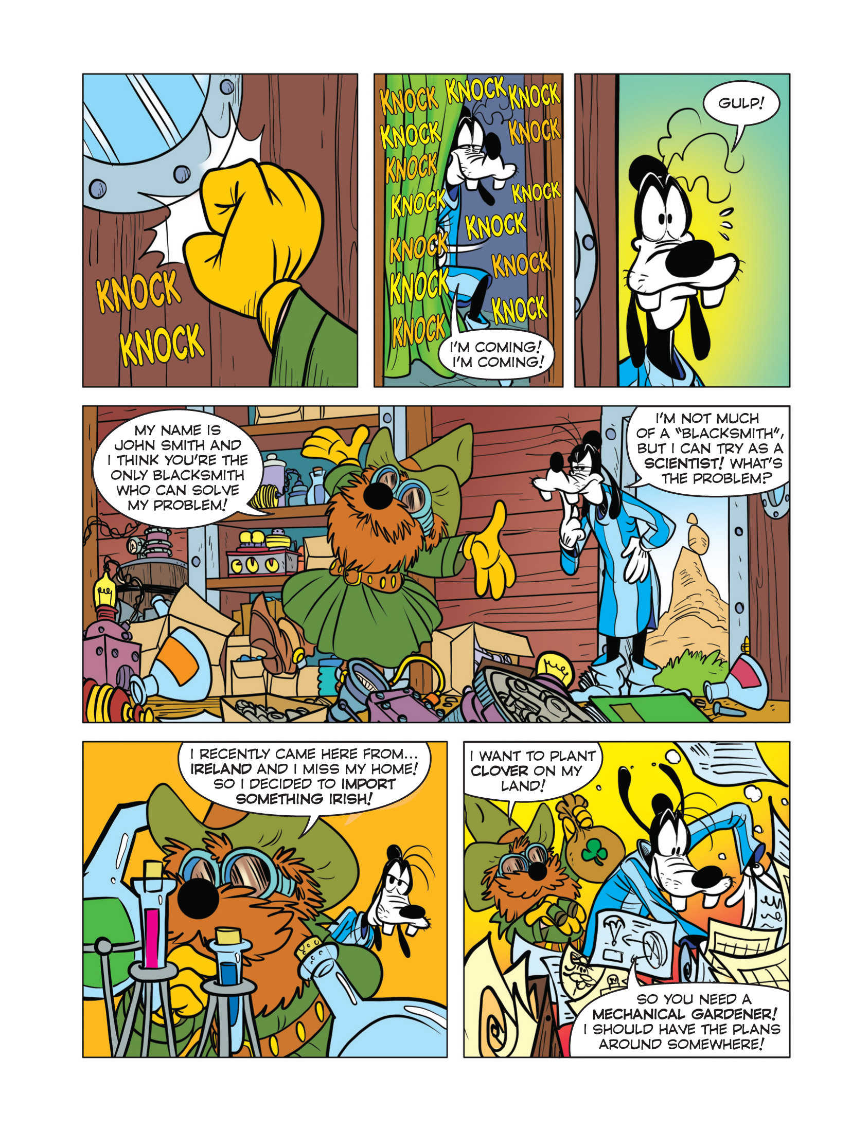 Read online Weird West Mickey: Magic West Goofy comic -  Issue # Full - 10