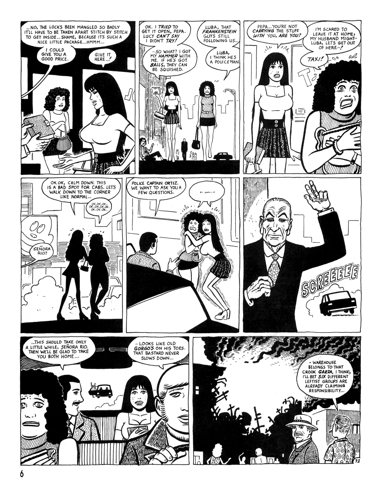 Read online Love and Rockets (1982) comic -  Issue #34 - 8