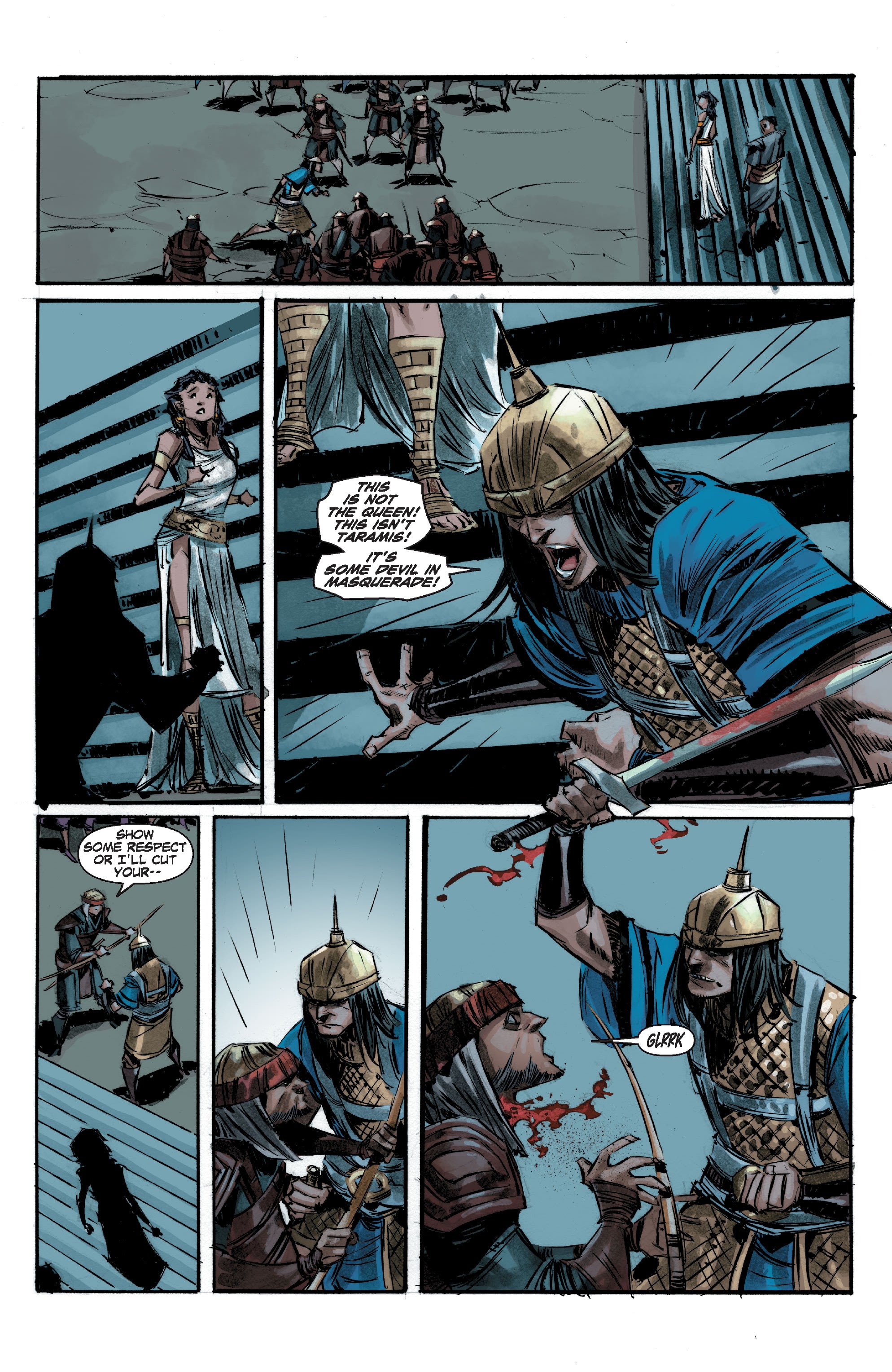 Read online Conan Chronicles Epic Collection comic -  Issue # TPB Blood In His Wake (Part 1) - 22