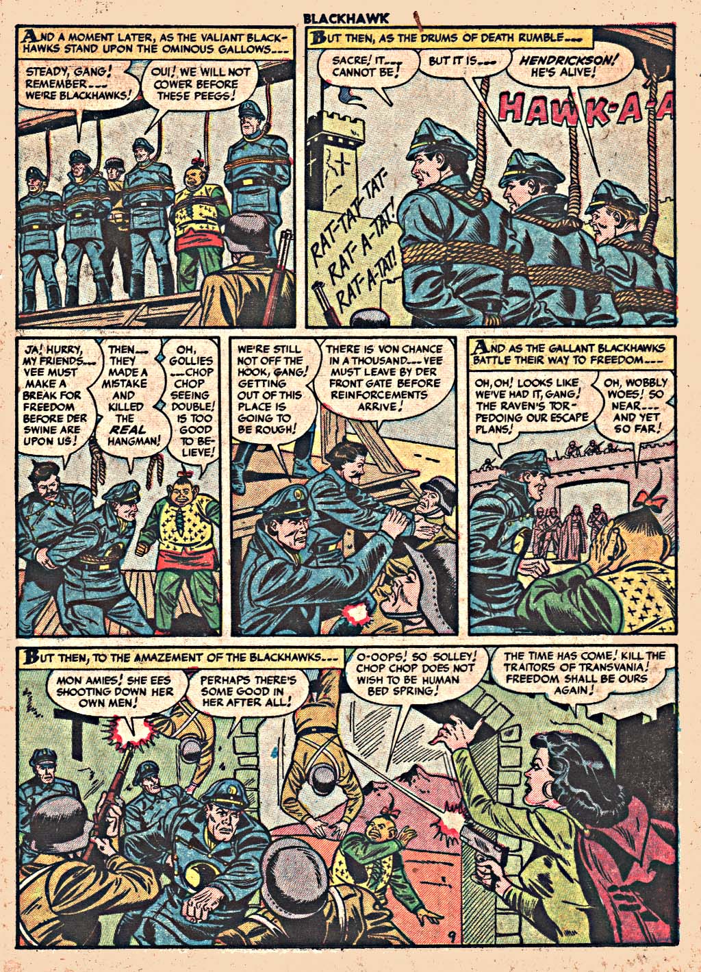 Read online Blackhawk (1957) comic -  Issue #73 - 11