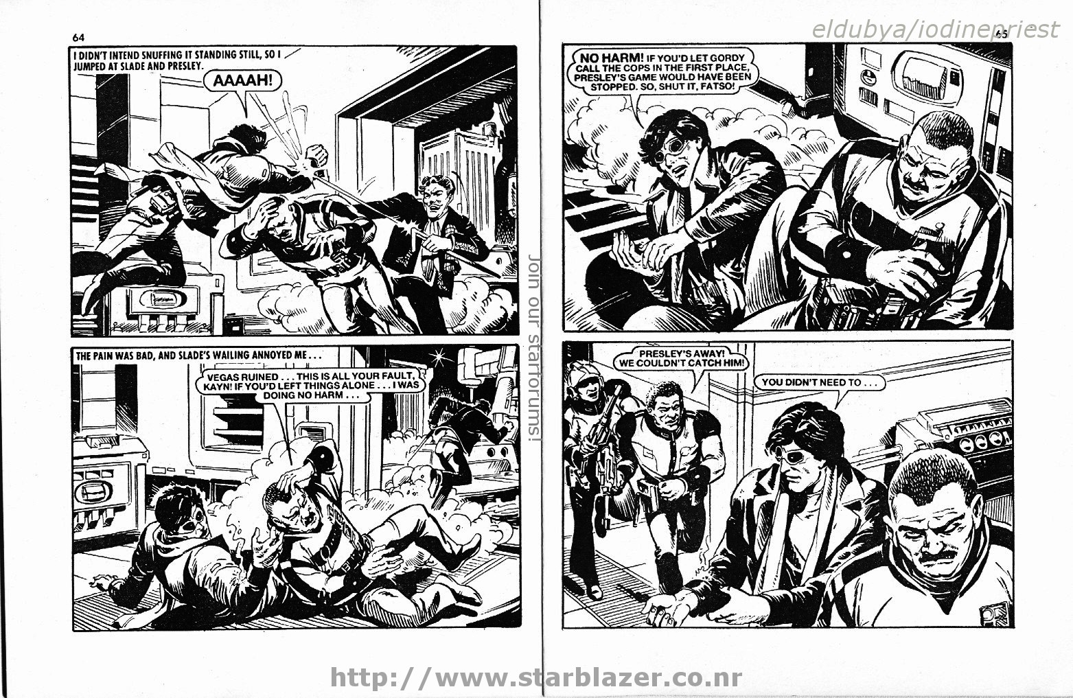 Read online Starblazer comic -  Issue #173 - 34