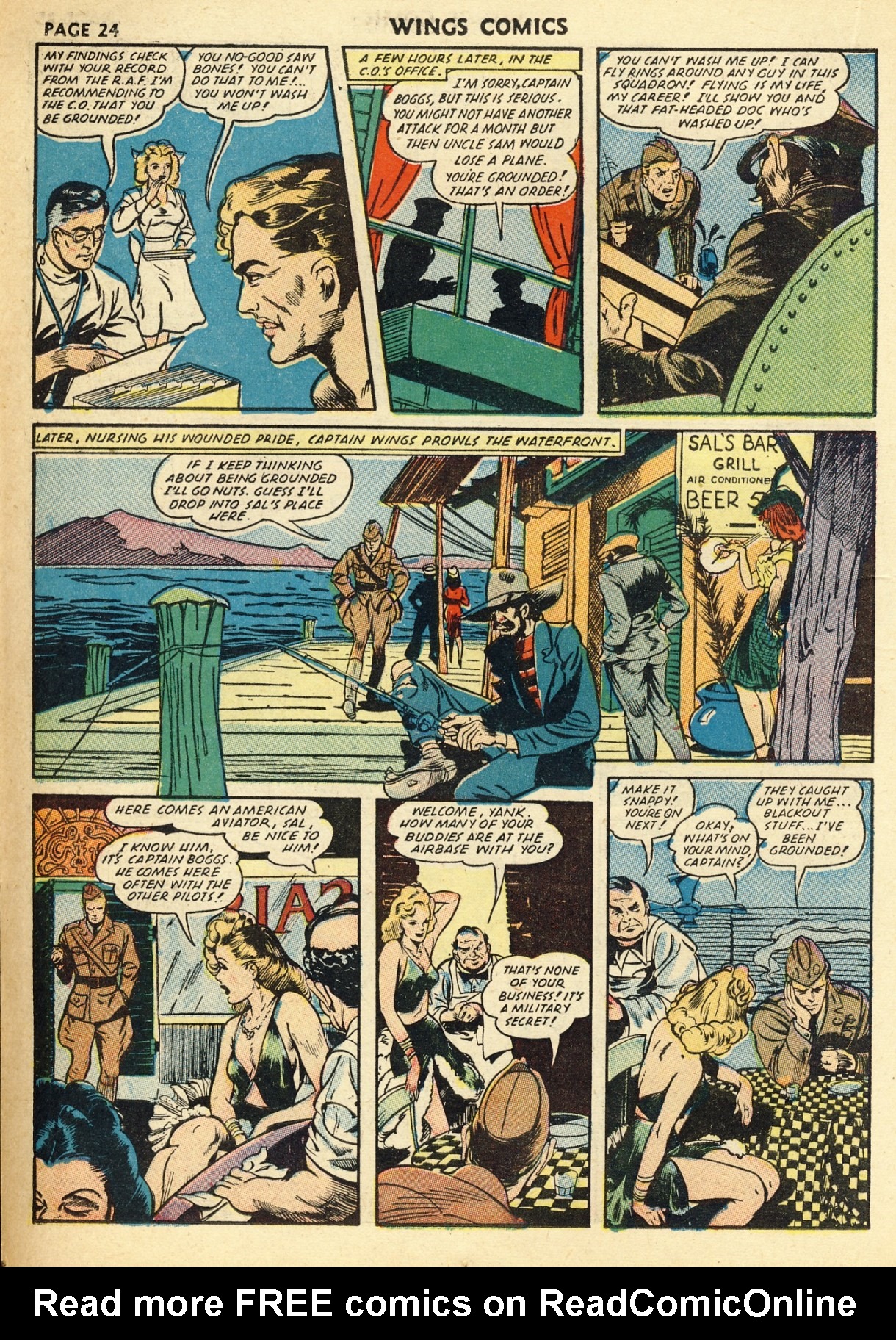 Read online Wings Comics comic -  Issue #23 - 26