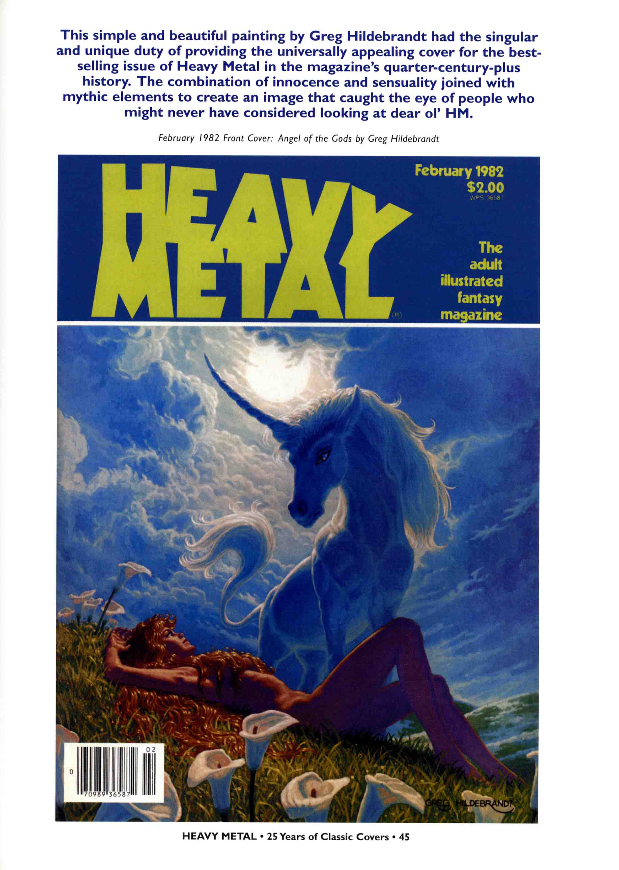 Read online Heavy Metal: 25 Years of Classic Covers comic -  Issue # TPB - 51