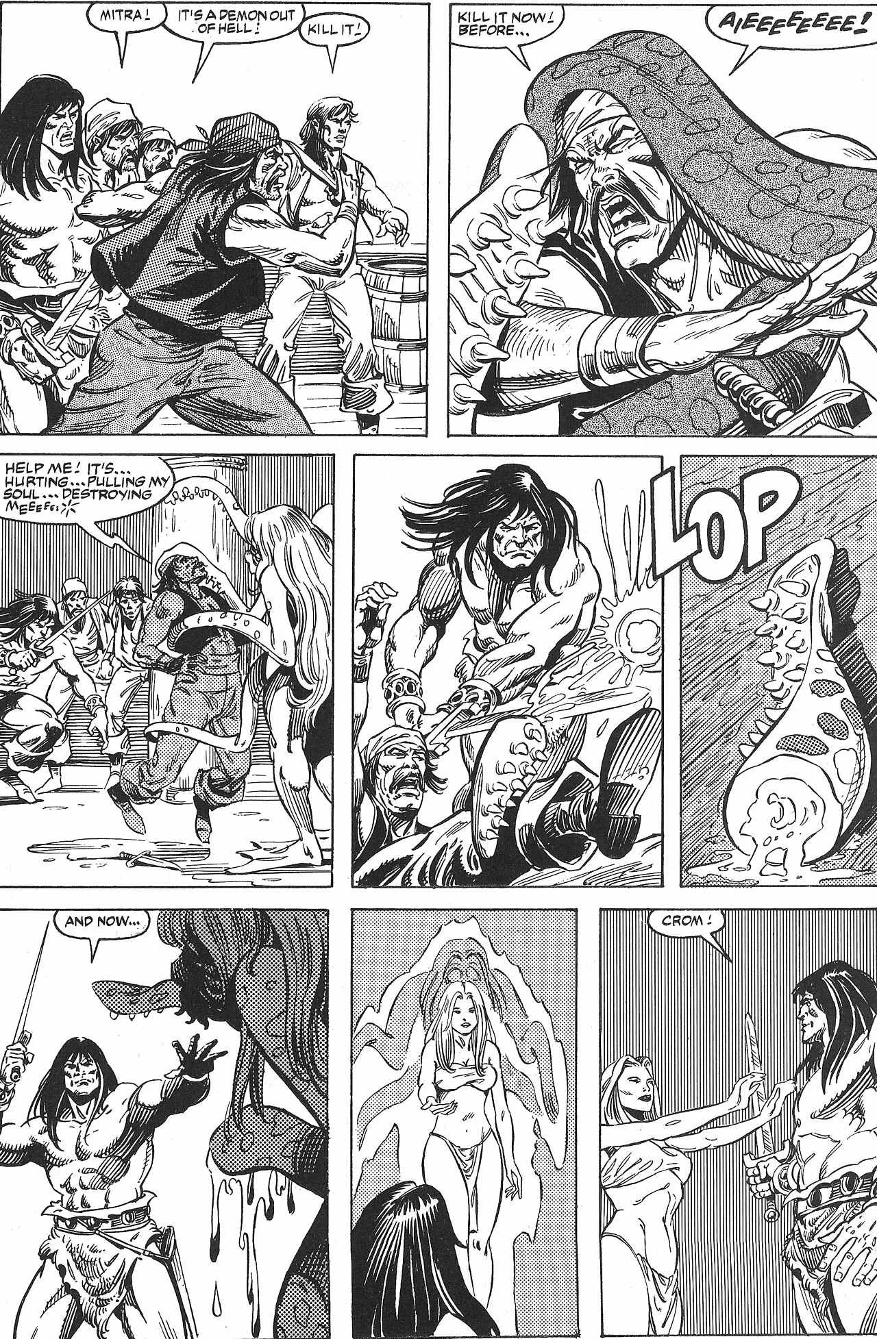Read online The Savage Sword Of Conan comic -  Issue #213 - 46