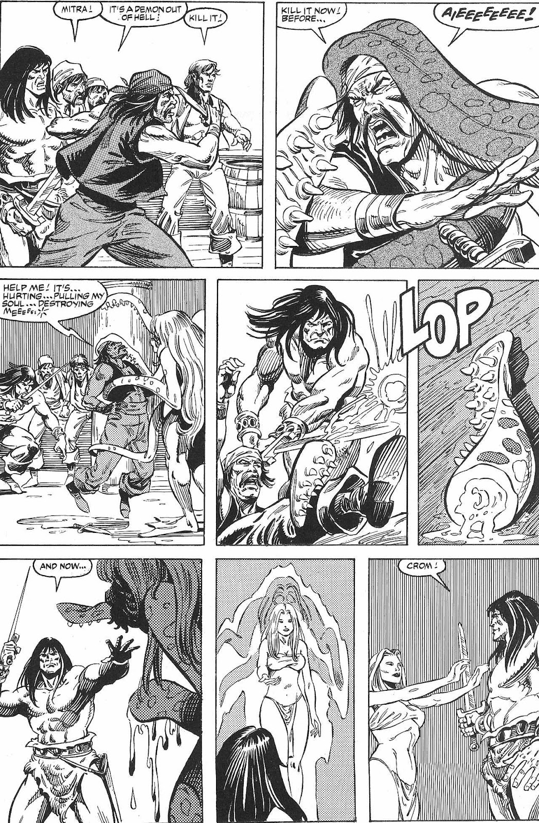 The Savage Sword Of Conan issue 213 - Page 46