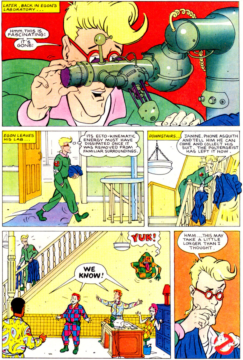 Read online Real Ghostbusters comic -  Issue #21 - 20