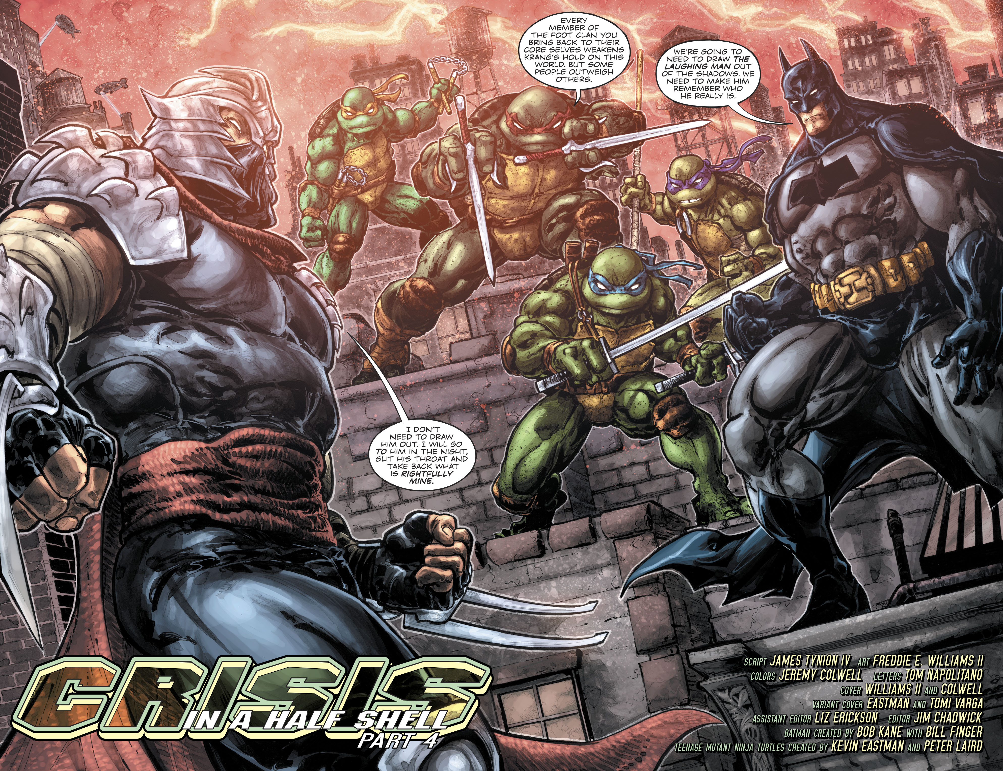 Read online Batman/Teenage Mutant Ninja Turtles III comic -  Issue #4 - 6
