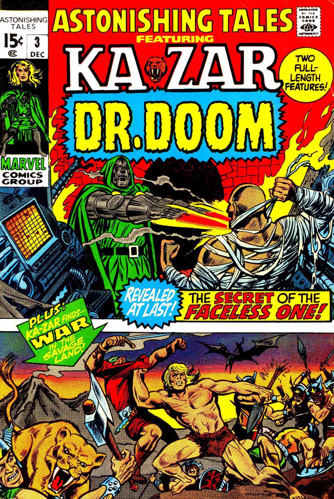 Read online Astonishing Tales (1970) comic -  Issue #3 - 1