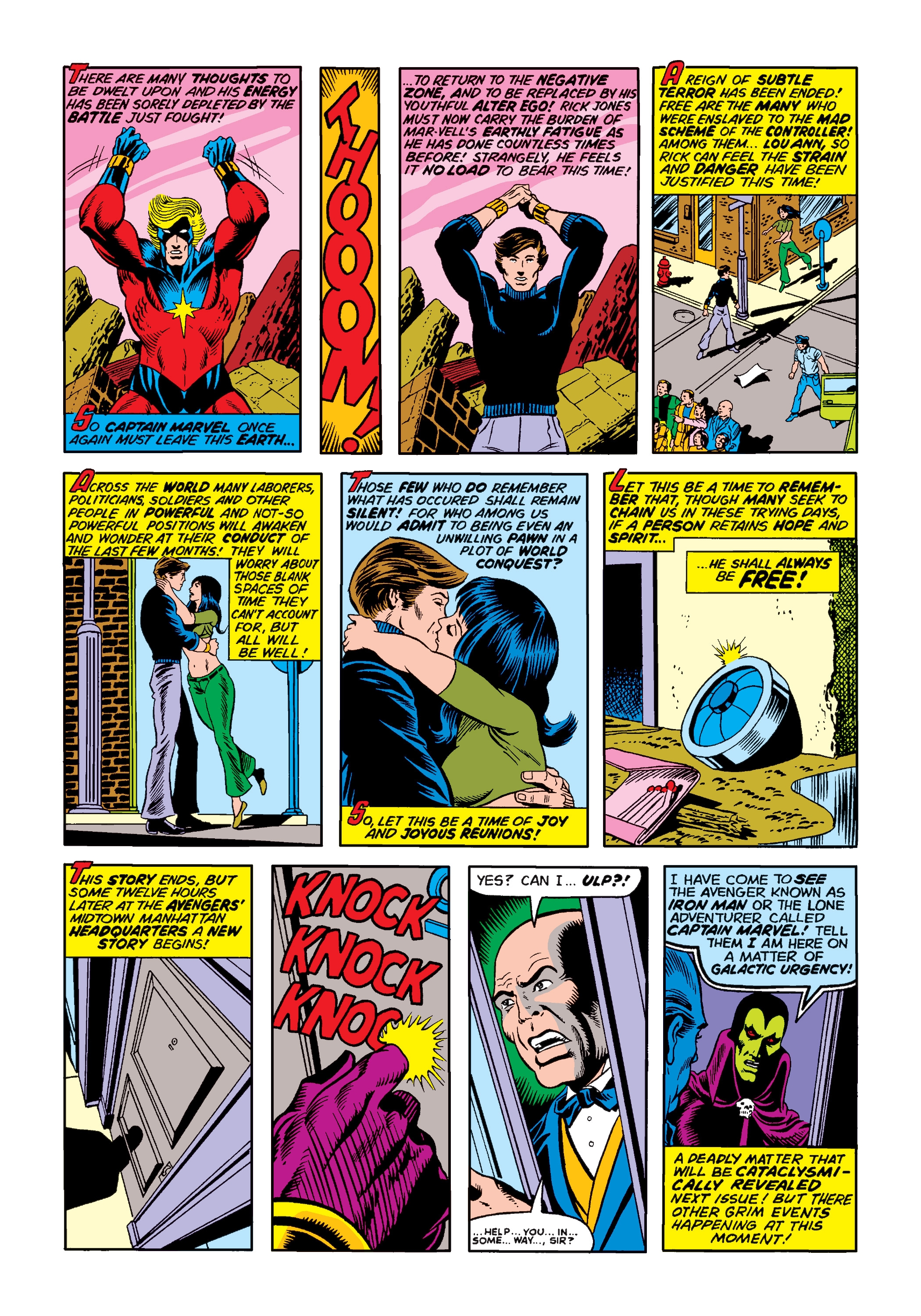 Read online Marvel Masterworks: Captain Marvel comic -  Issue # TPB 3 (Part 3) - 10
